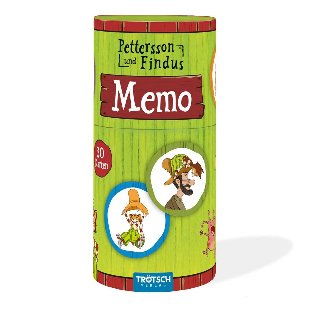 Kartenspiel: Trötsch Pettersson und Findus Memo Spiel