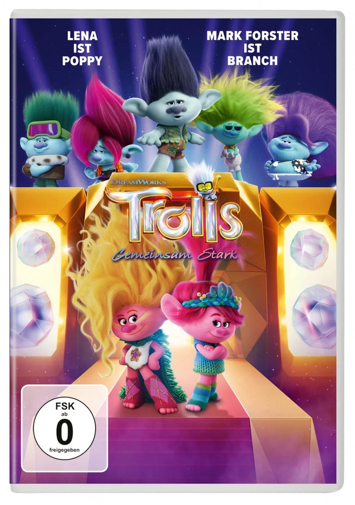 Trolls - Gemeinsam stark - DVD