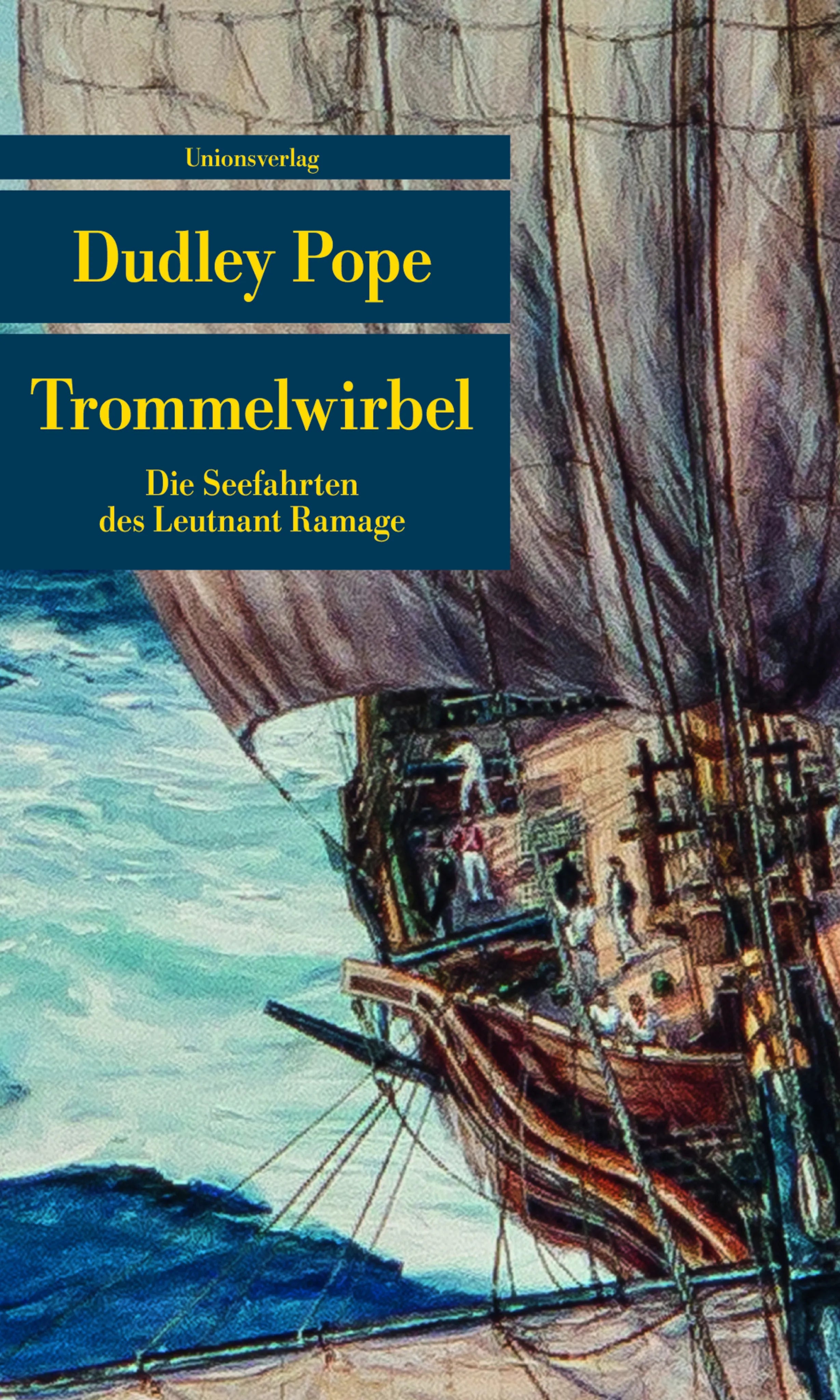 Buchcover von 'Trommelwirbel' - Taschenbuch von Dudley Pope