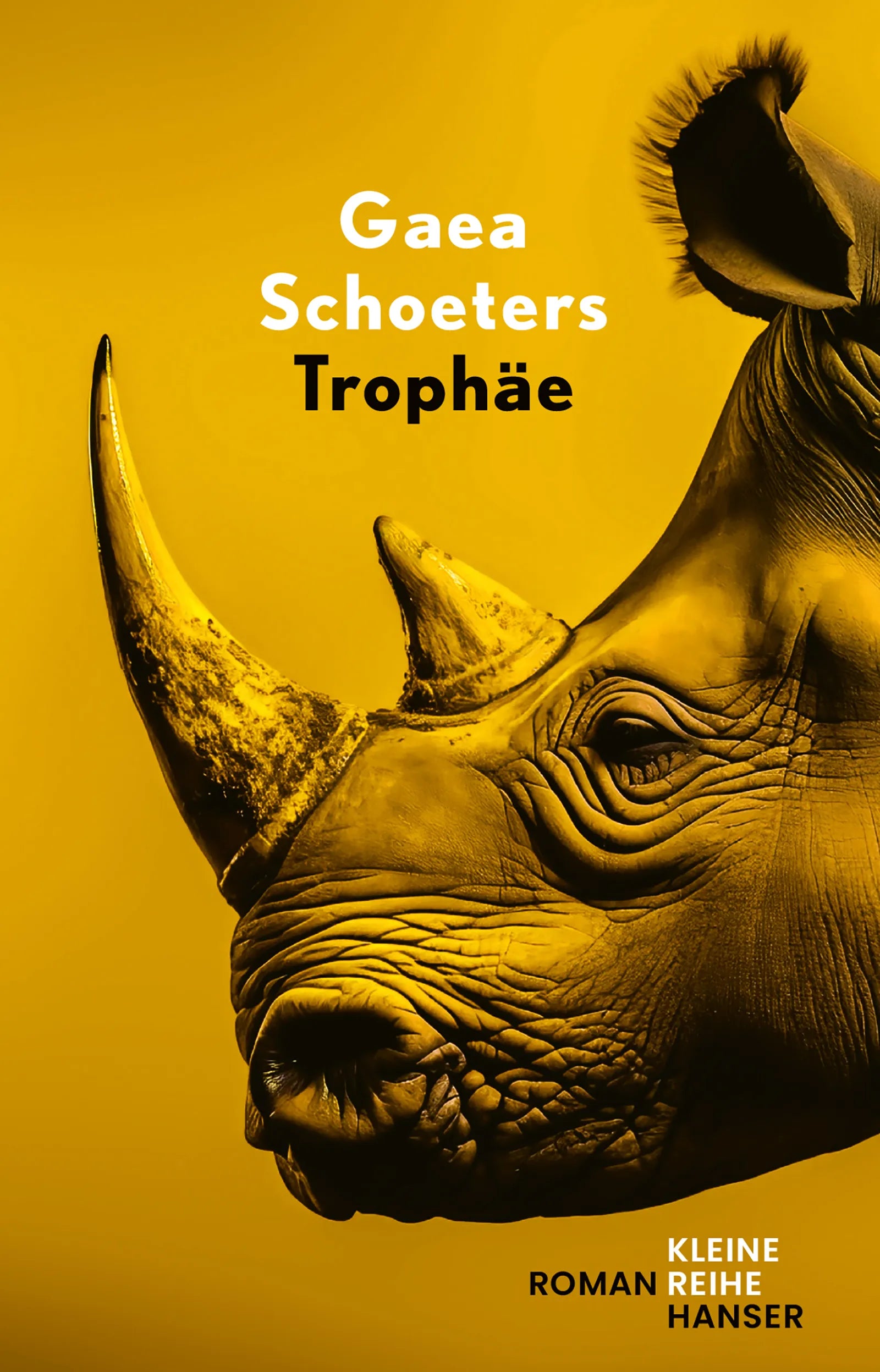 Buchcover von 'Trophäe' - Gebundene Ausgabe von Gaea Schoeters