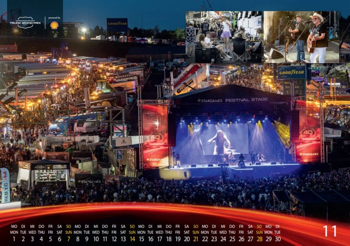 Truck Grand Prix Kalender 2027 – Ansicht