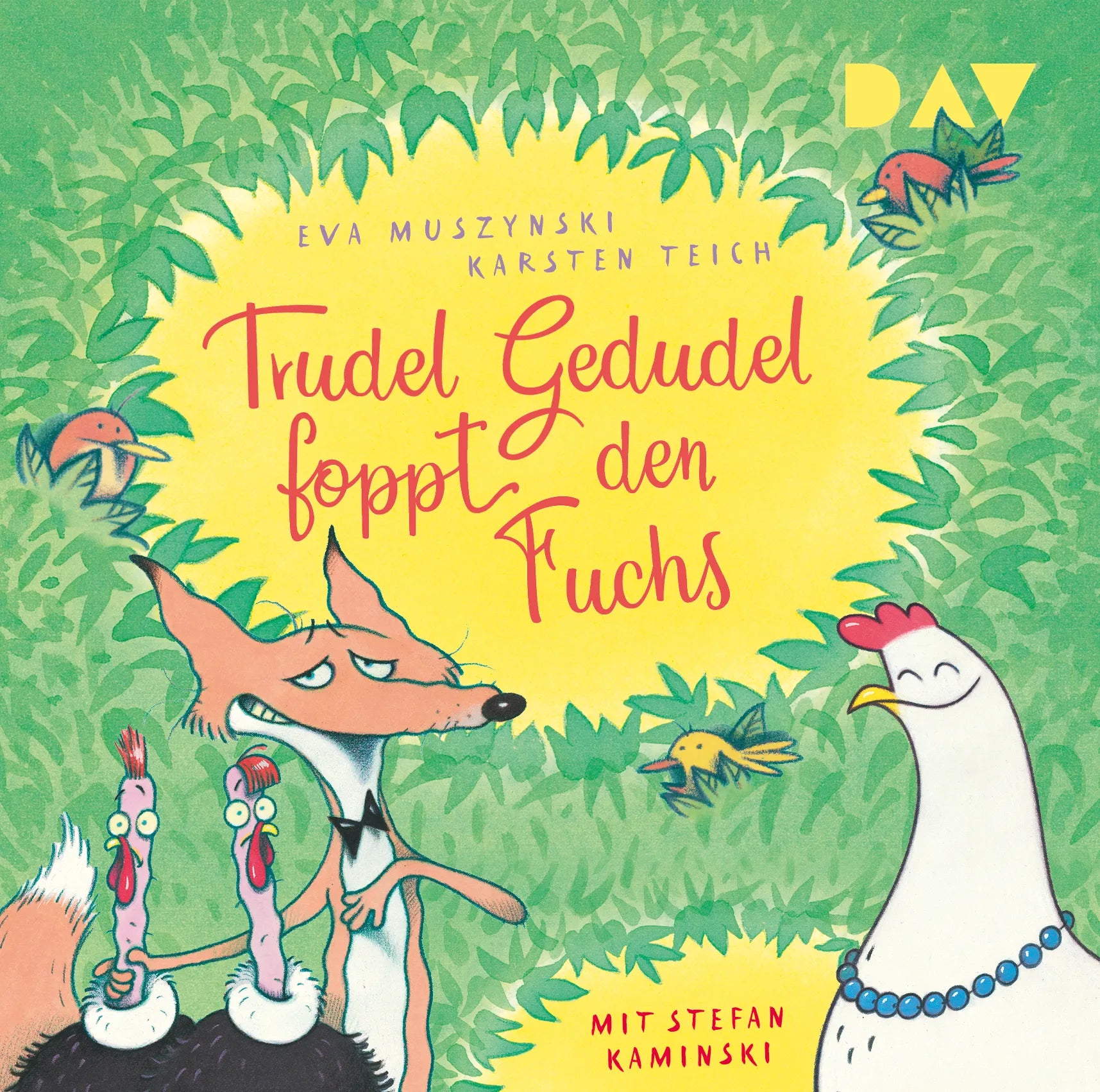 Buchcover von 'Trudel Gedudel foppt den Fuchs' - Hörbuch (CD) von Eva Muszynski