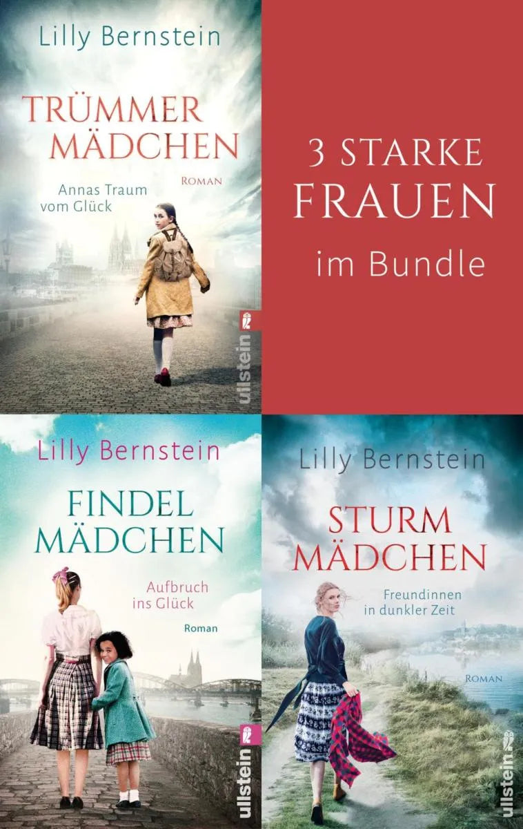 Cover: Trümmermädchen & Findelmädchen & Sturmmädchen (E-Book) von Lilly Bernstein