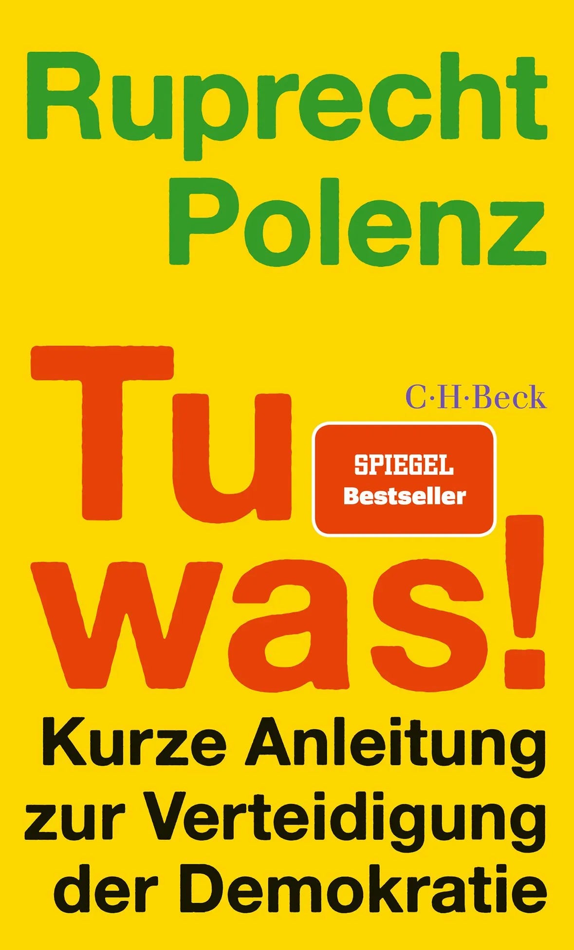Buchcover von 'Tu was!' - Taschenbuch von Ruprecht Polenz
