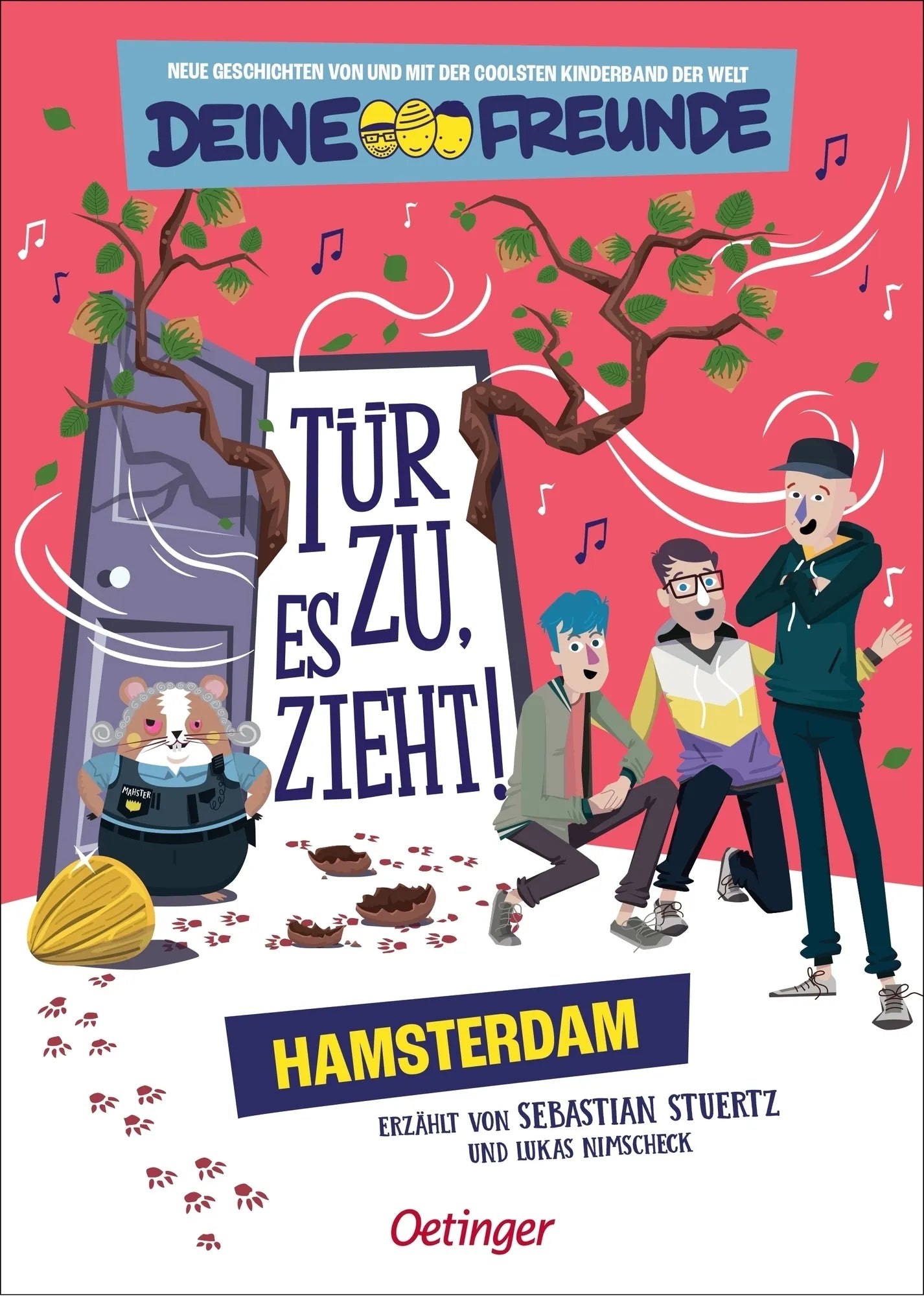 Buchcover von 'Tür zu, es zieht! 2 Hamsterdam' - Gebundene Ausgabe von Sebastian Stuertz