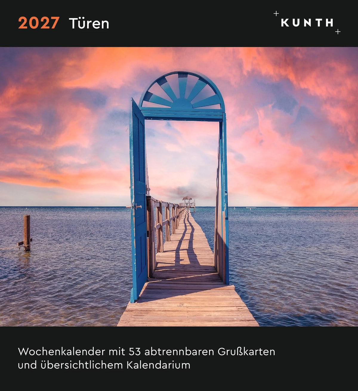 Postkartenkalender: Türen - KUNTH Postkartenkalender 2027