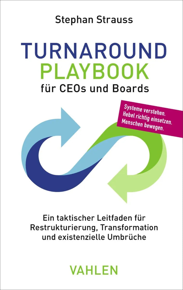 Cover: Turnaround Playbook für CEOs und Boards (E-Book) von Stephan Strauss