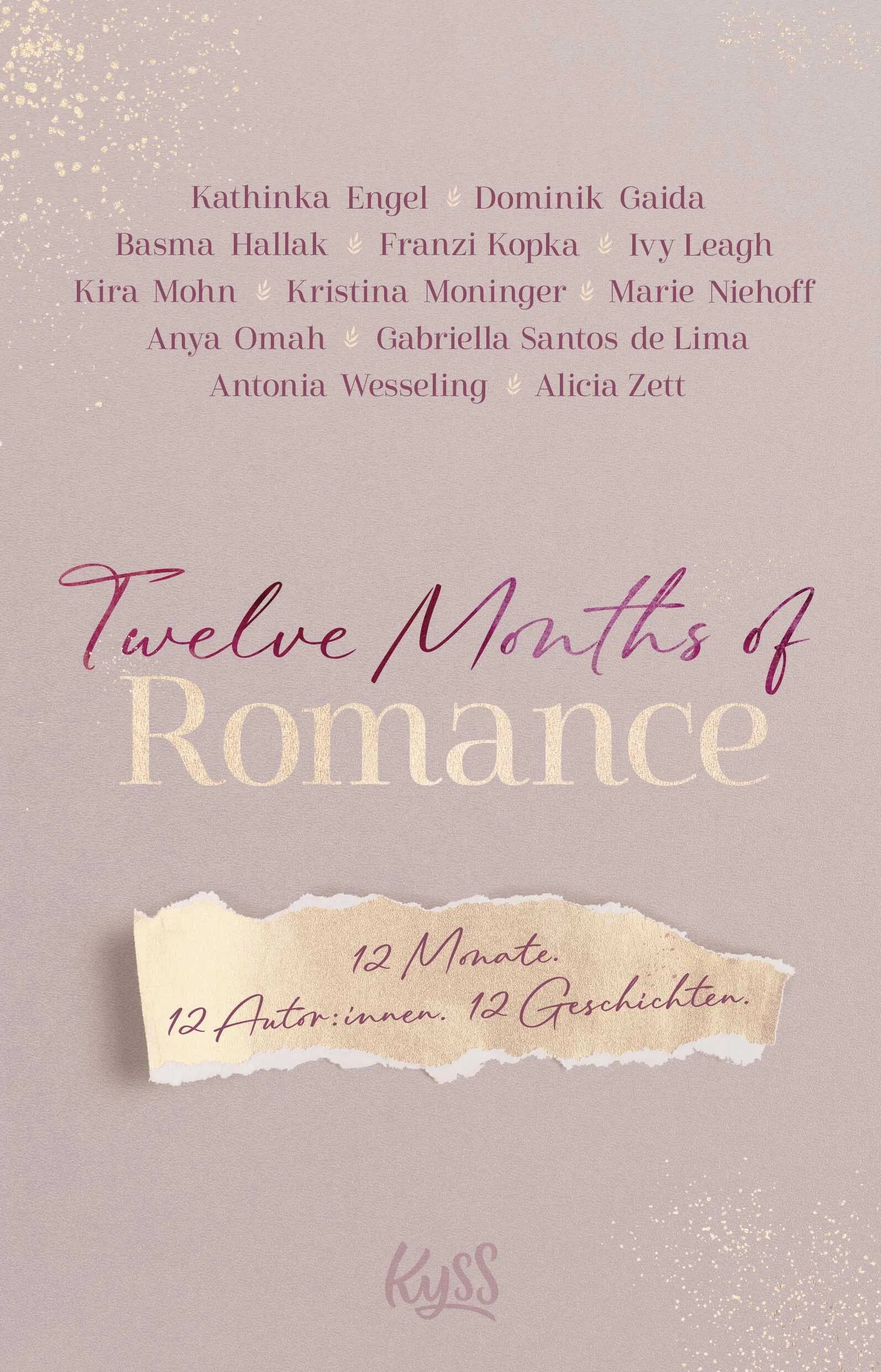 Buchcover von 'Twelve Months of Romance' - Paperback von Kathinka Engel