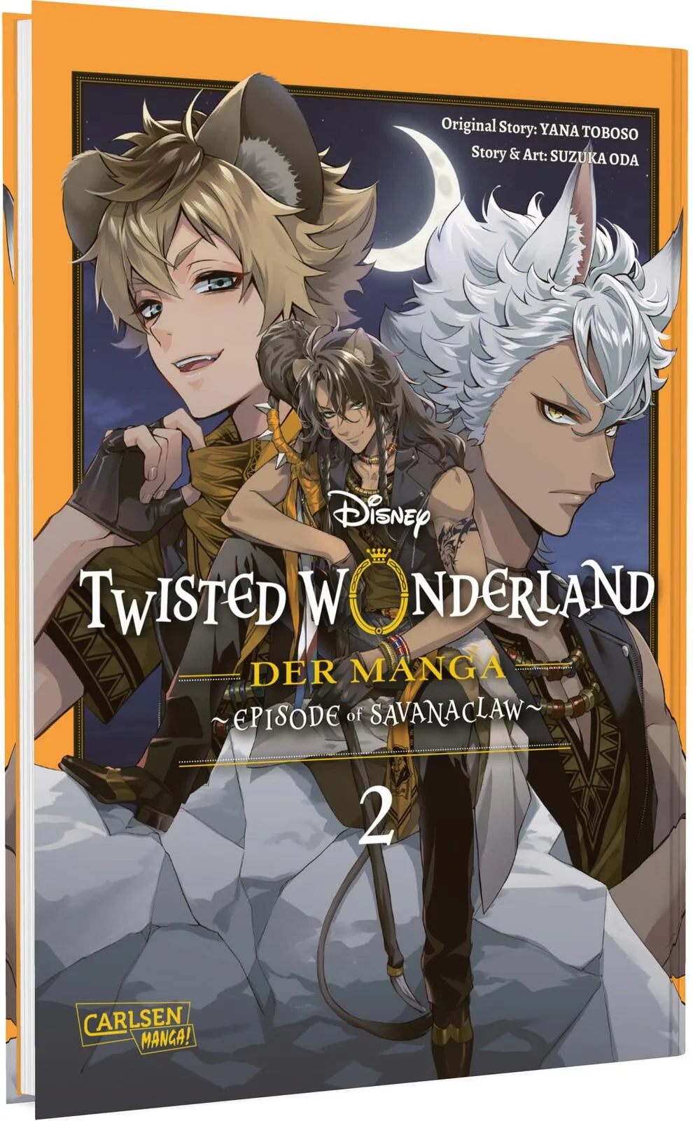 Buchcover von 'Twisted Wonderland: Der Manga – Episode of Savanaclaw 2' - Gebundene Ausgabe von Yana Toboso
