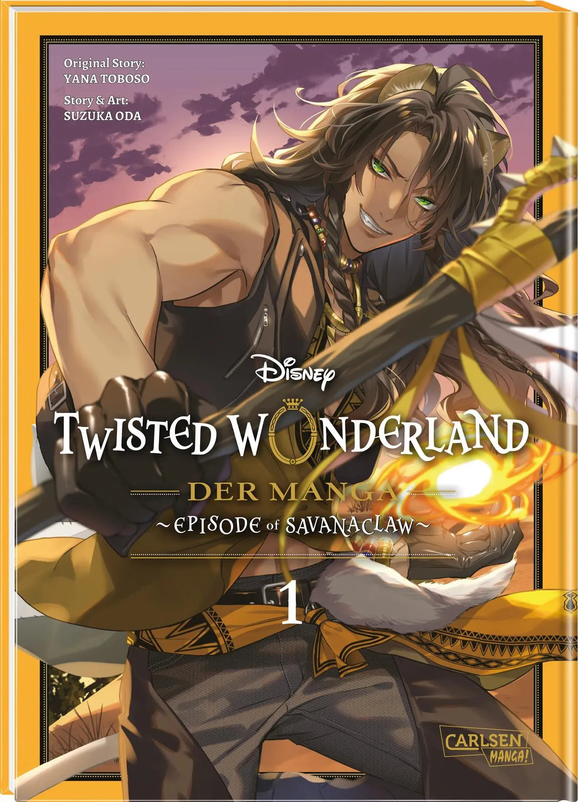 Buchcover von 'Twisted Wonderland: Der Manga – Episode of Savanaclaw 1' - Gebundene Ausgabe von Yana Toboso
