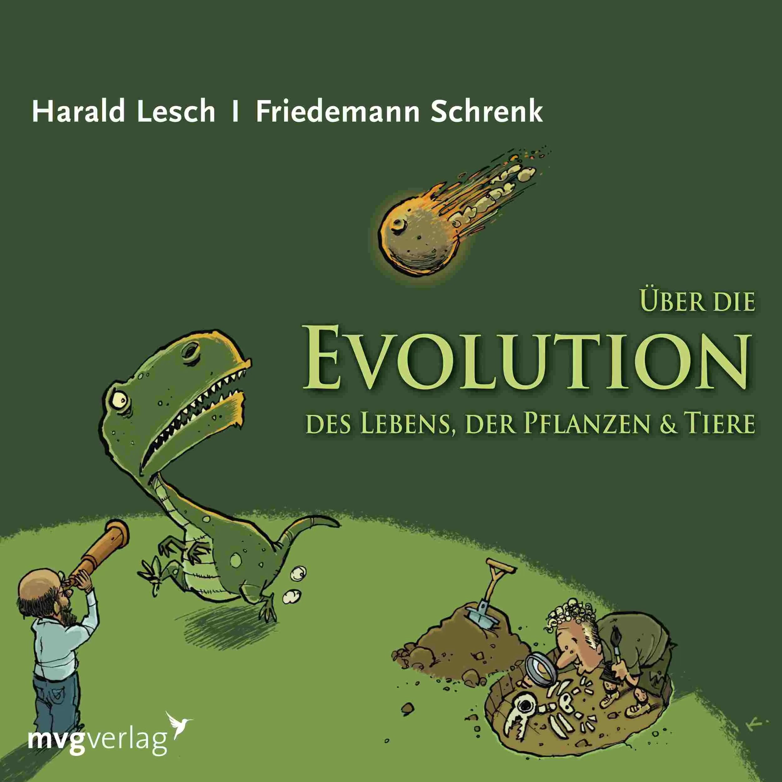 Buchcover von 'Über die Evolution des Lebens, der Pflanzen und Tiere' - Hörbuch (CD) von Harald Lesch