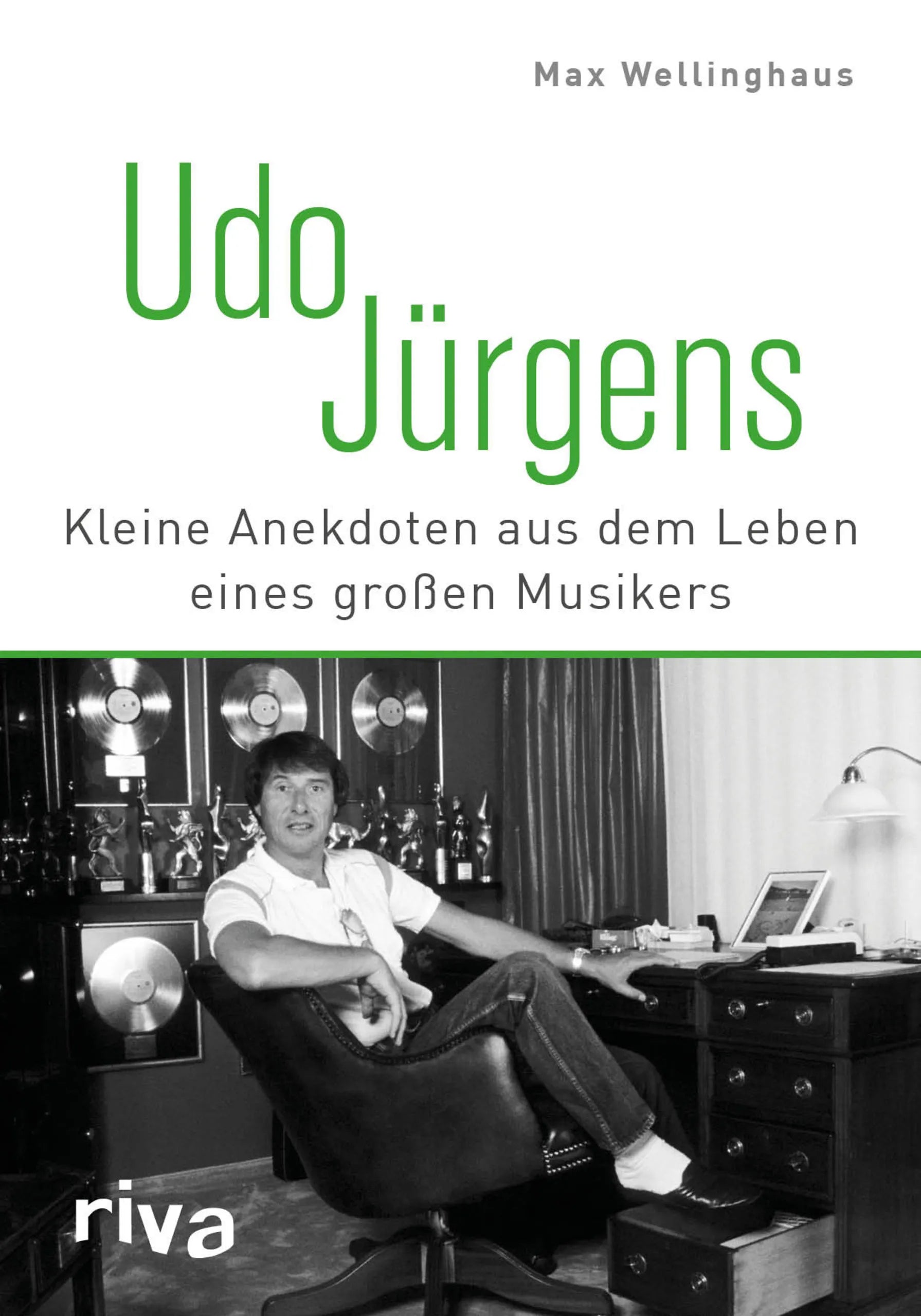 Buchcover von 'Udo Jürgens' - Gebundene Ausgabe von Max Wellinghaus
