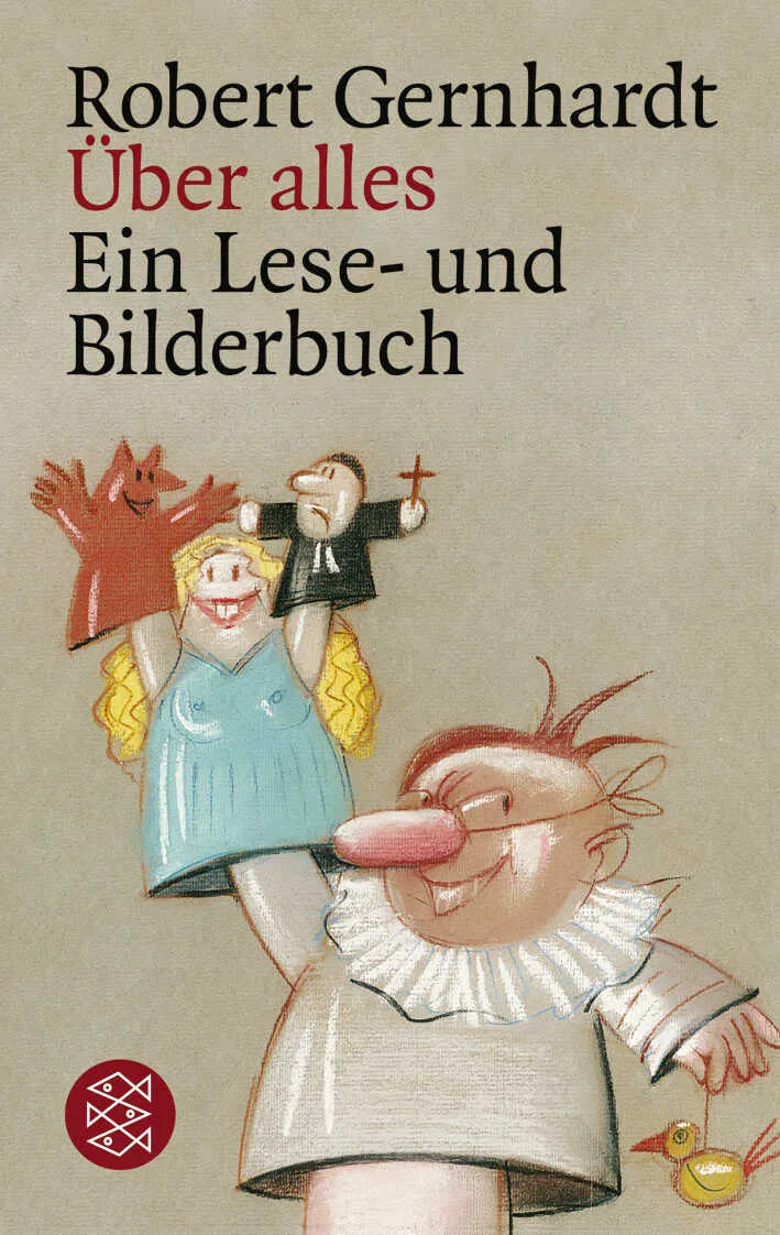 Buchcover von 'Über alles' - Taschenbuch von Robert Gernhardt