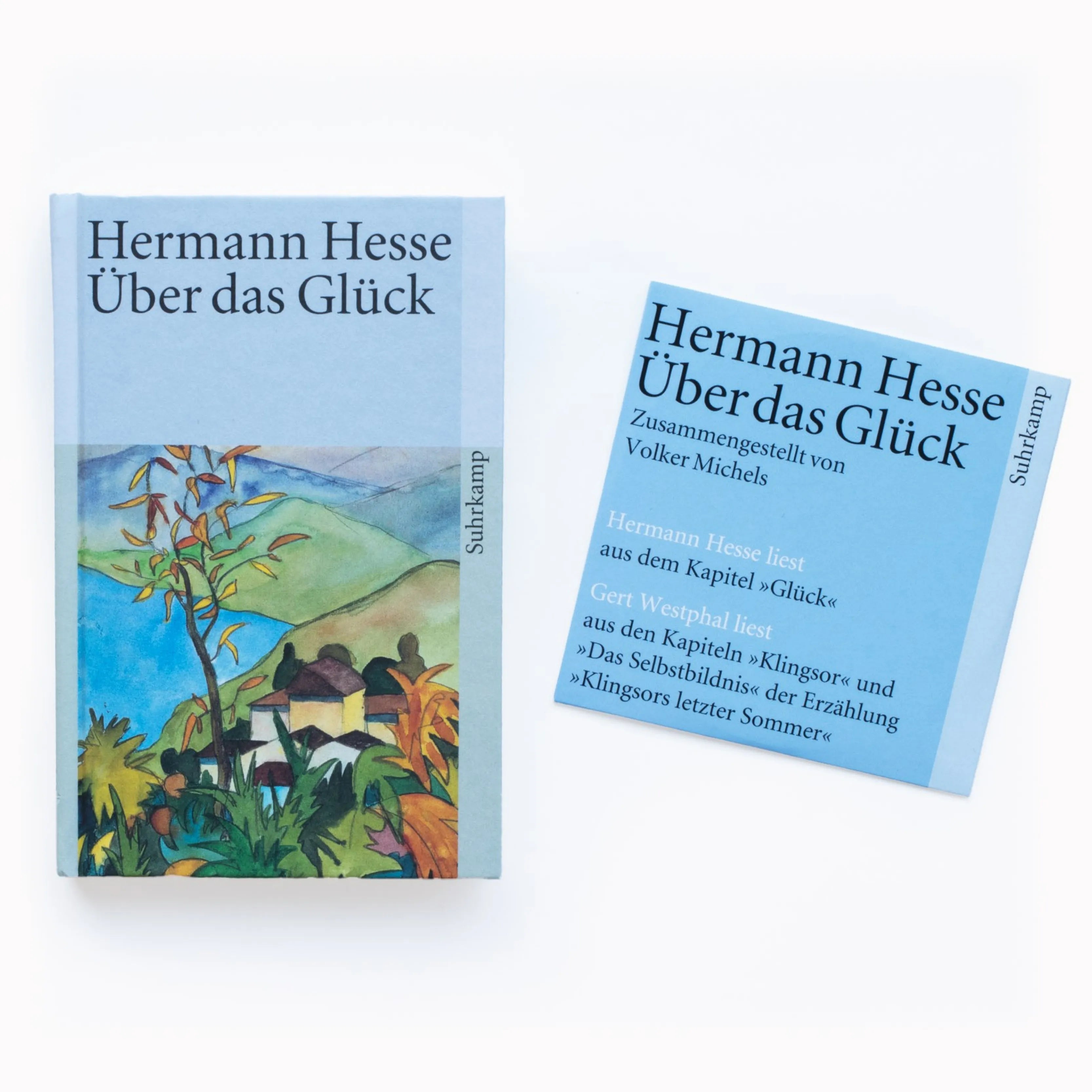 Buchcover von 'Über das Glück' - Gebundene Ausgabe von Hermann Hesse