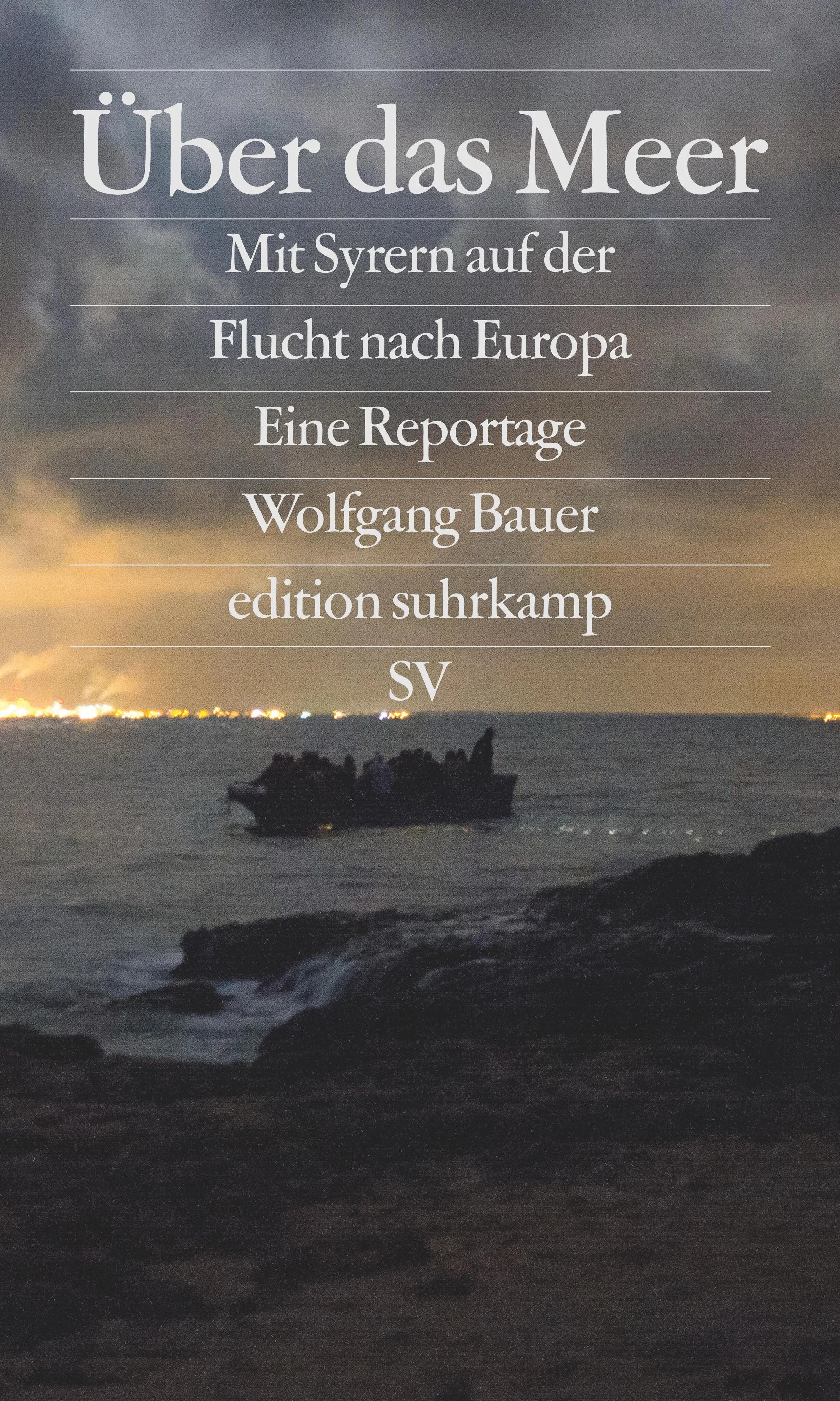 Buchcover von 'Über das Meer' - Taschenbuch von Wolfgang Bauer