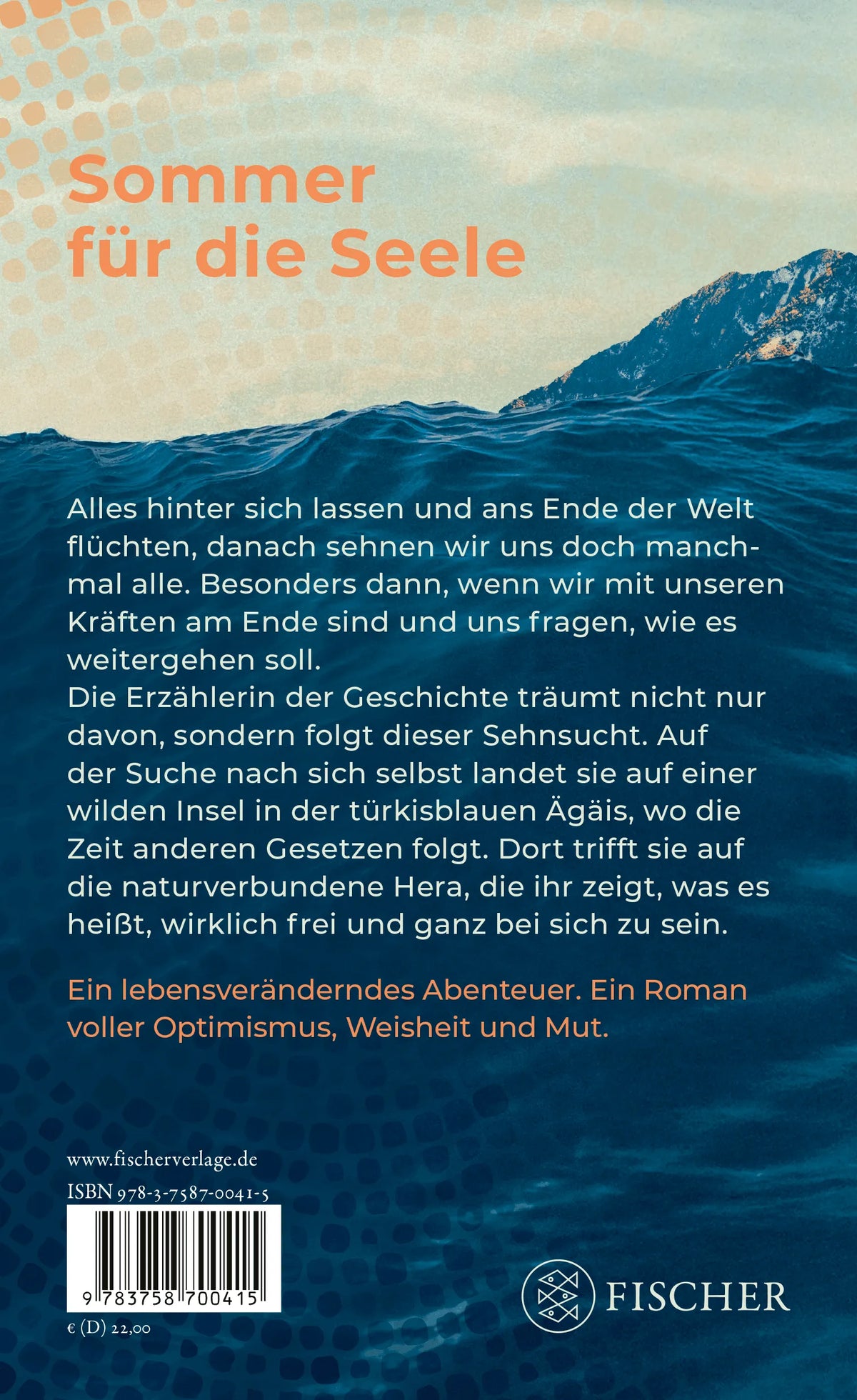 Rückseite: Über der Brandung (Hardcover)
