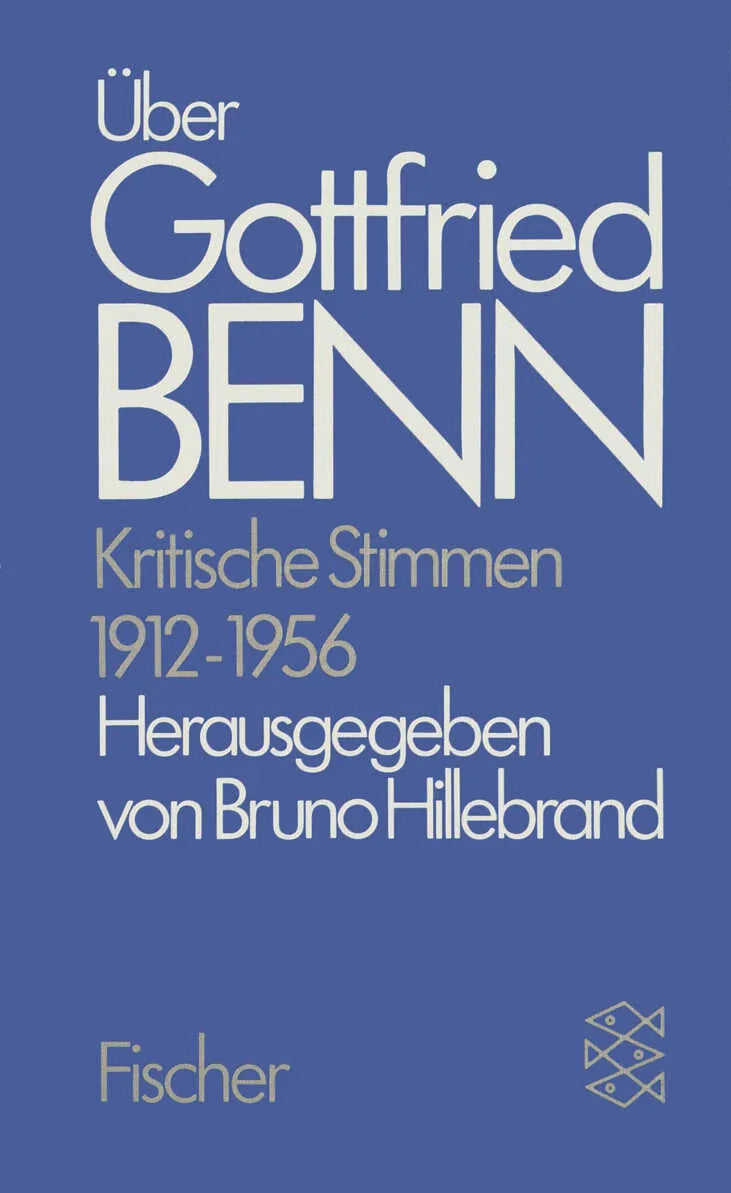 Buchcover von 'Über Gottfried Benn' - Taschenbuch von Gottfried Benn