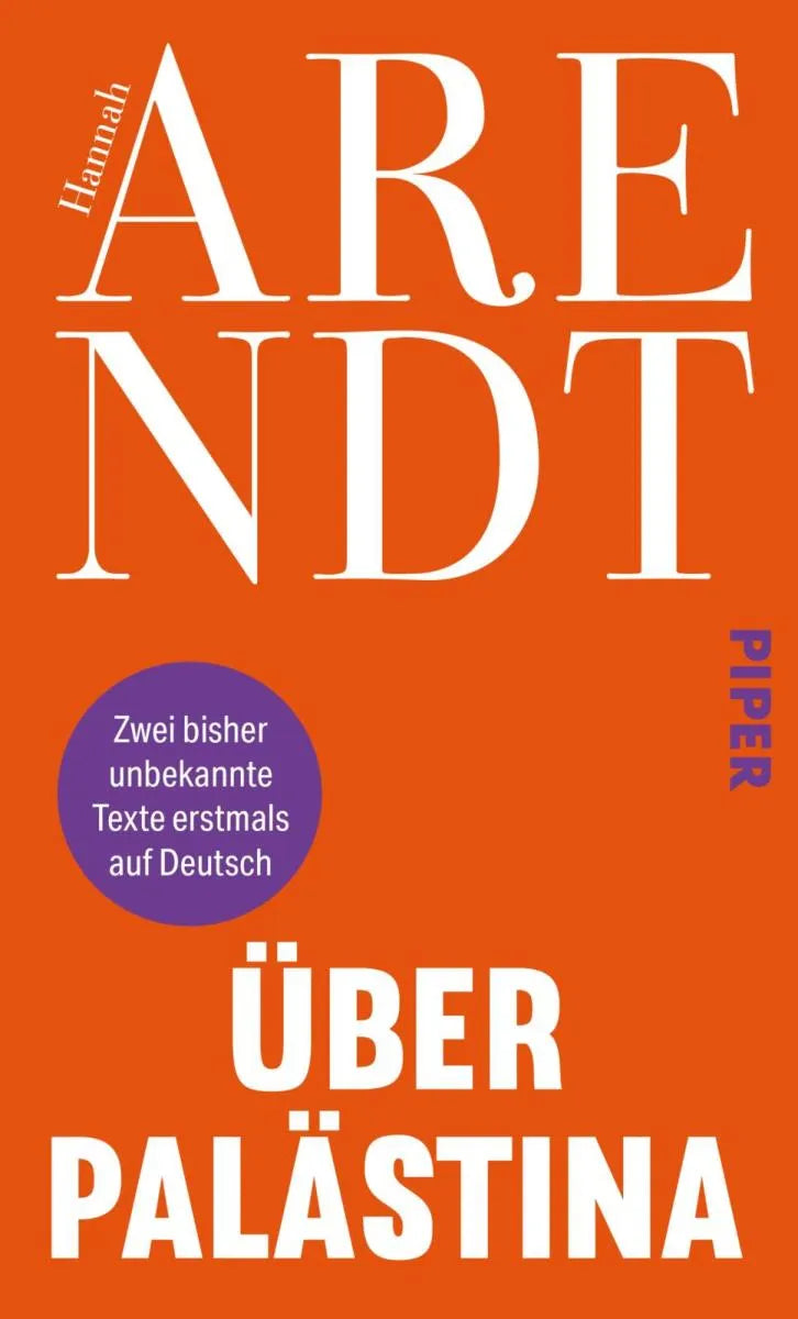 Cover: Über Palästina (E-Book) von Hannah Arendt