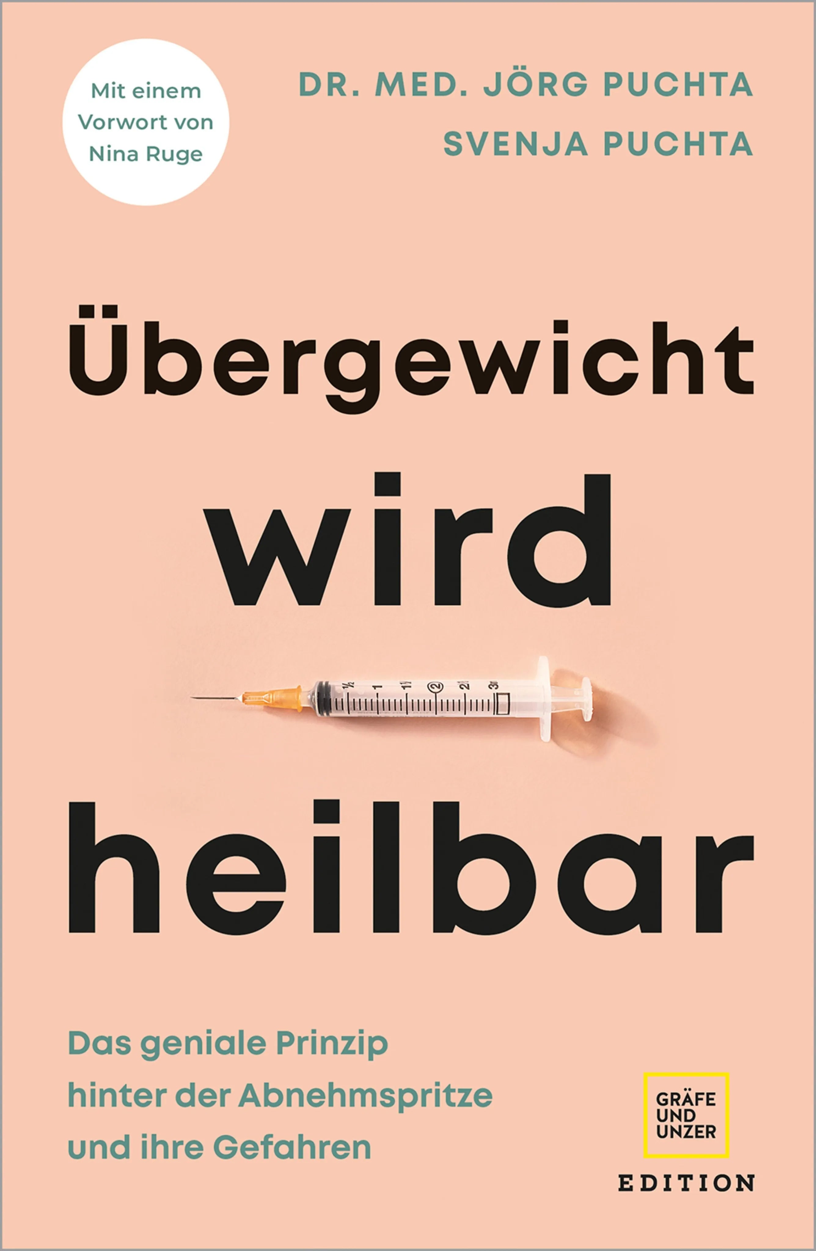 Cover: Übergewicht wird heilbar (E-Book) von Dr. med. Jörg Puchta