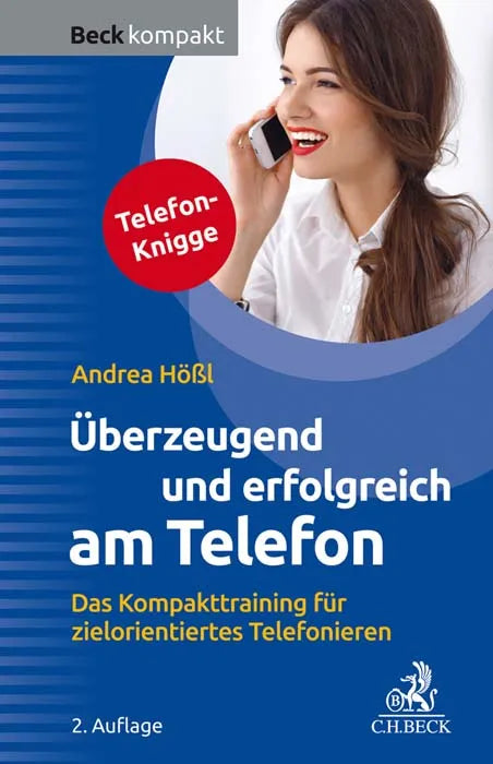Buchcover von 'Überzeugend und erfolgreich am Telefon' - Taschenbuch von Andrea Hößl