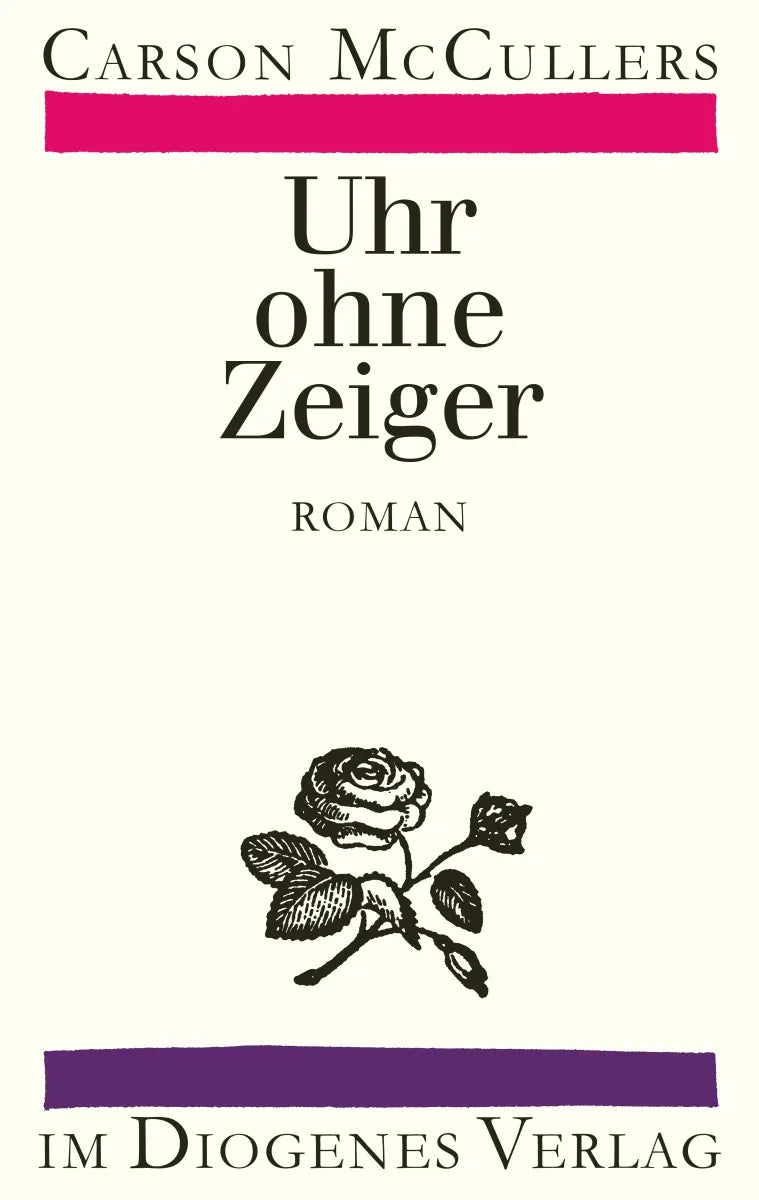 Buchcover von 'Uhr ohne Zeiger' - Gebundene Ausgabe von Carson McCullers