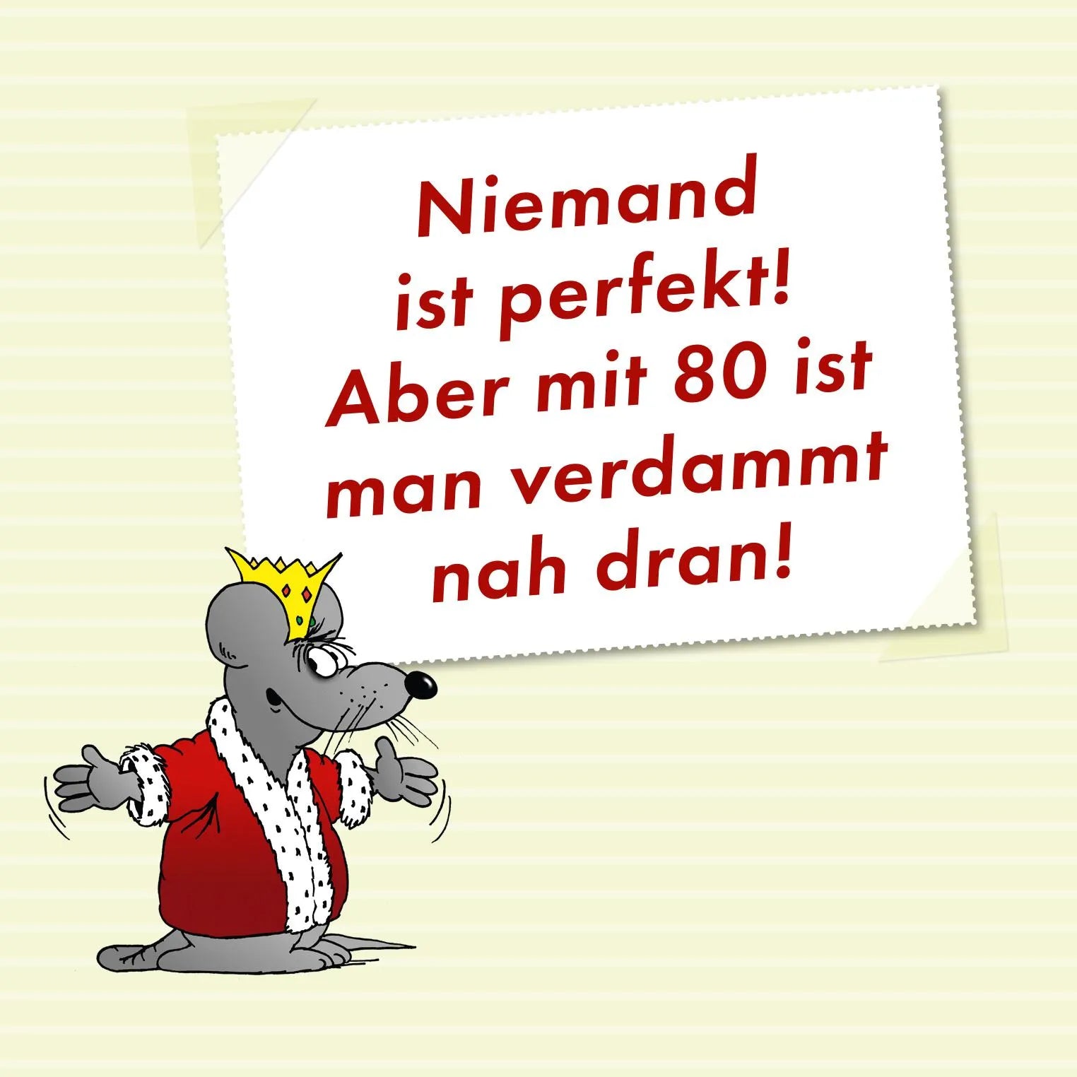 Detailansicht: Uli Stein: Festtage!: Happy Birthday zum 80. Geburtstag (Hardcover)