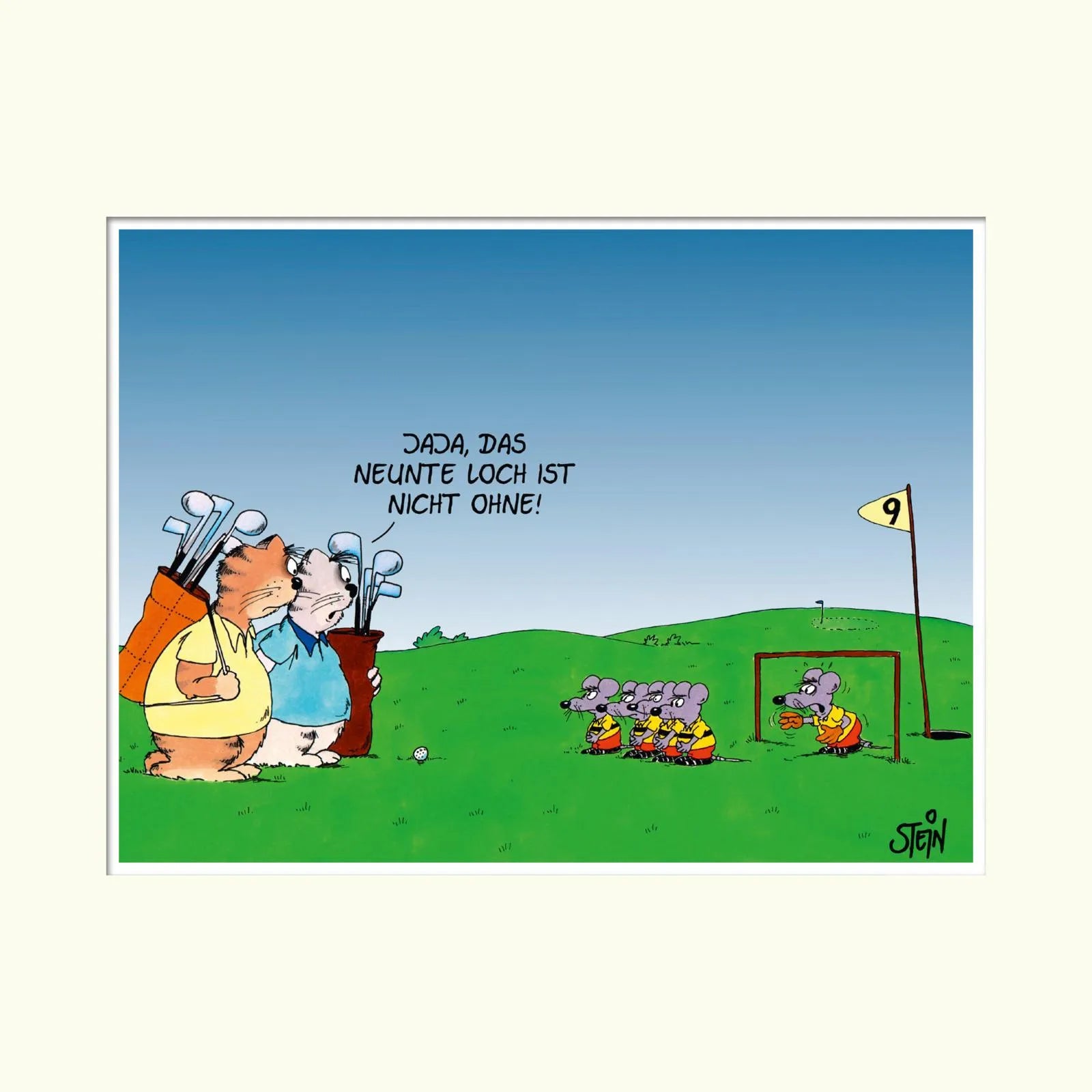 Produktansicht: Uli Stein: Freizeit & Beruf: Auf dem Golfplatz! (Gebundene Ausgabe)
