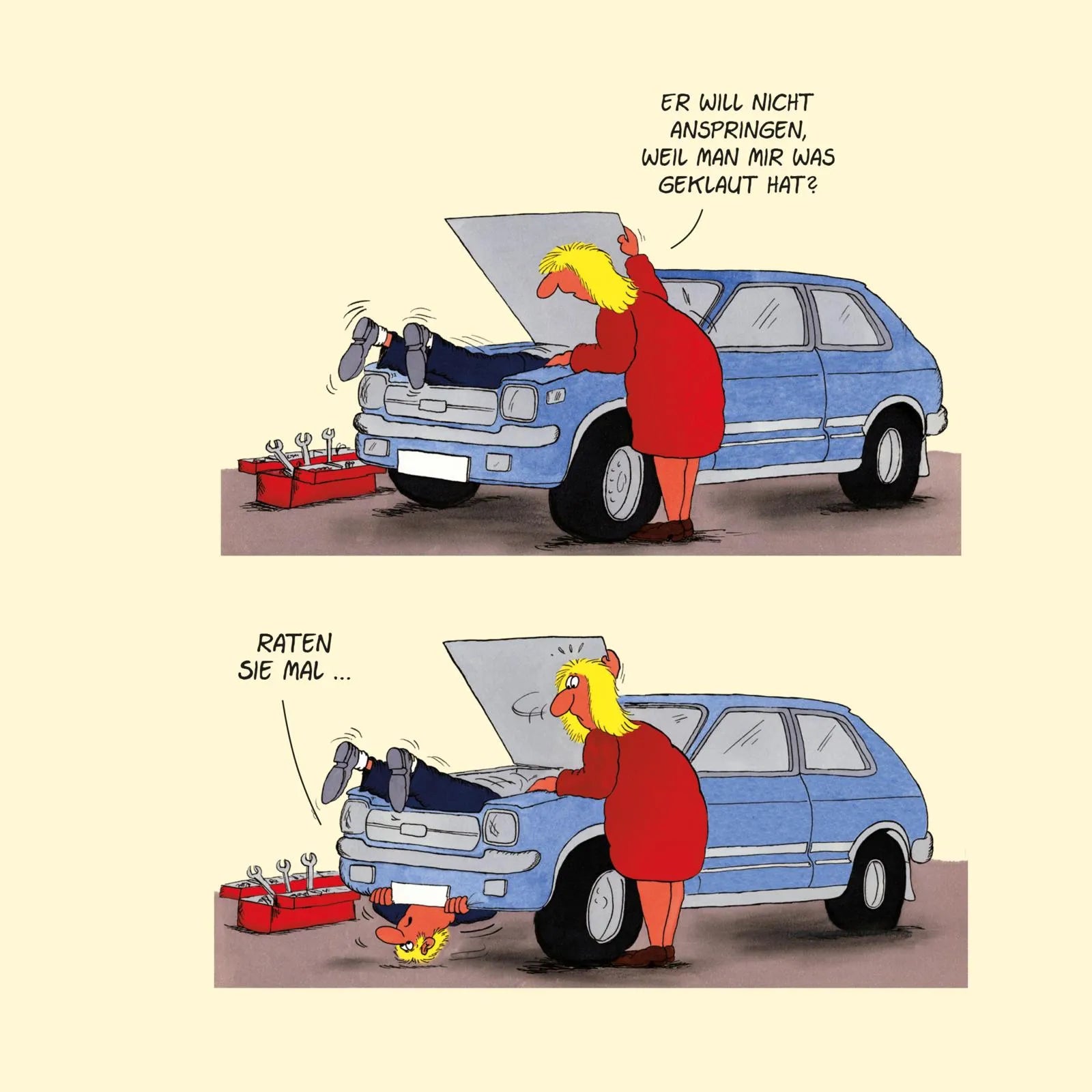 Produktansicht: Uli Stein: Freizeit & Beruf: Autofahren! (Gebundene Ausgabe)