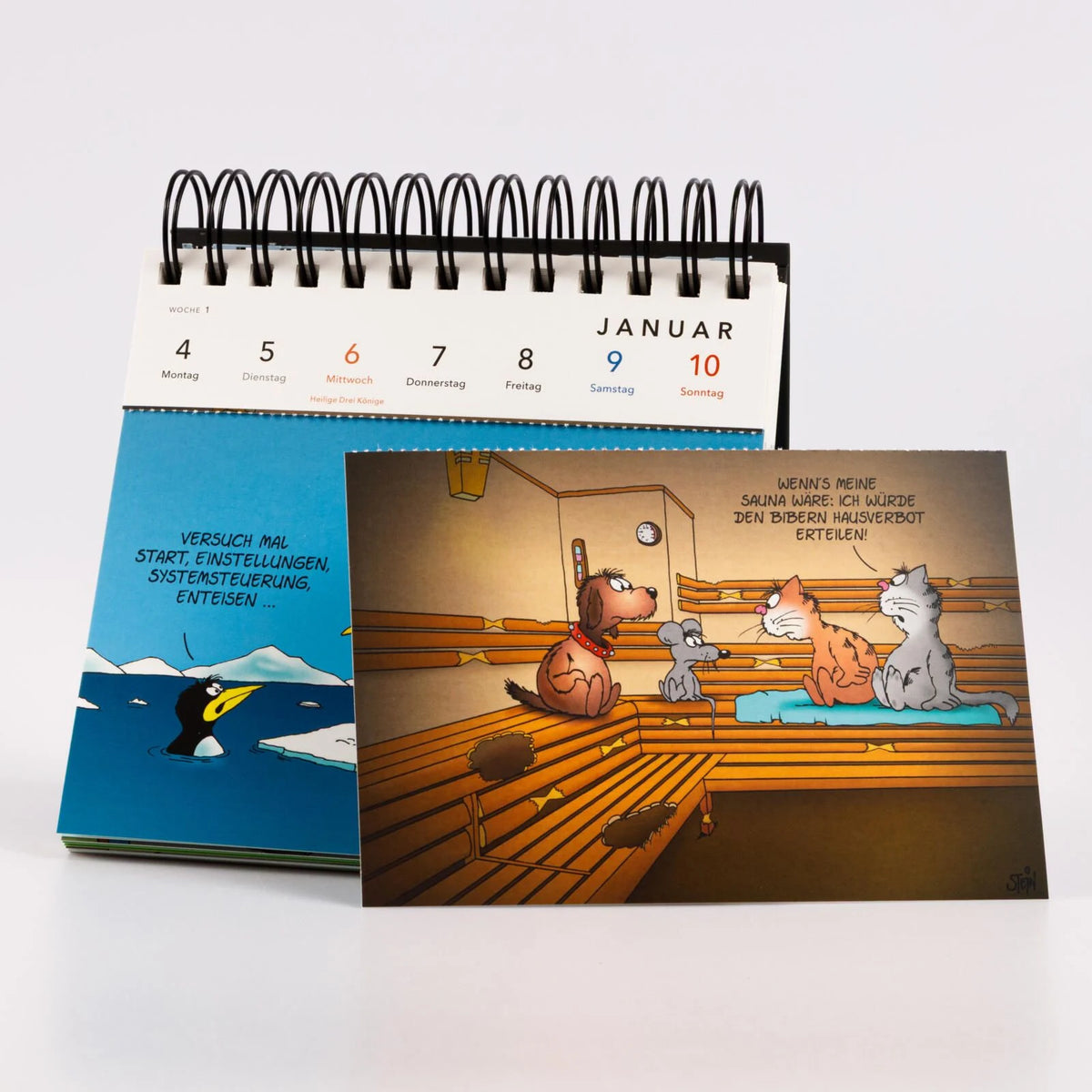Uli Stein Postkartenkalender 2027 – Ansicht