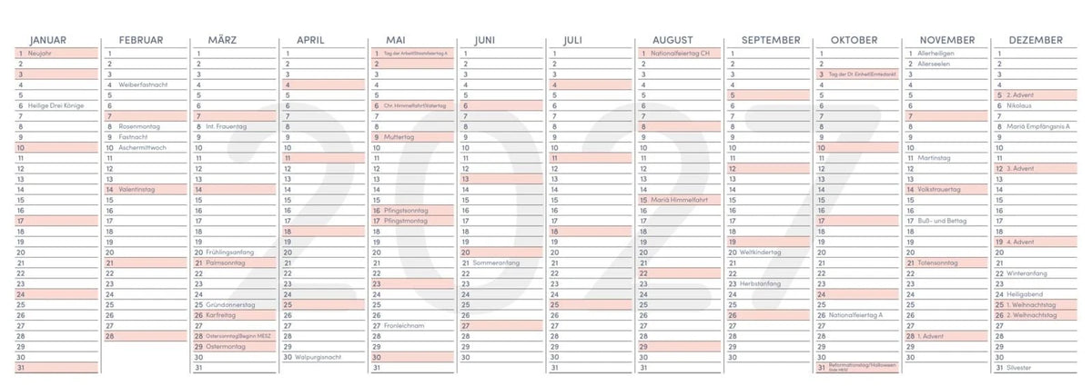 Uli Stein Wochenplaner 2027: Tischkalender – Ansicht