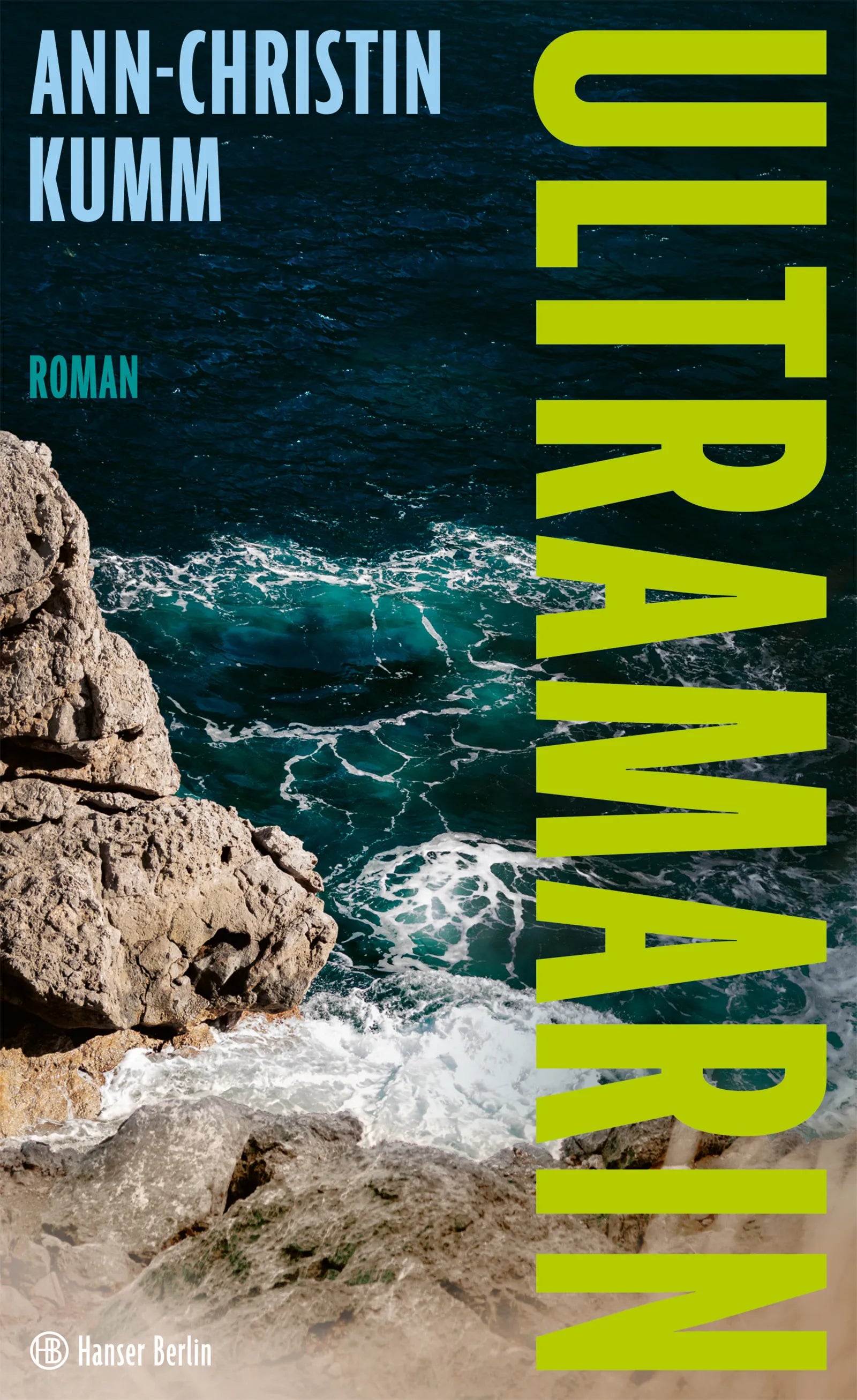 Buchcover von 'Ultramarin' - Gebundene Ausgabe von Ann-Christin Kumm