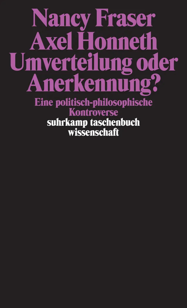 Buchcover von 'Umverteilung oder Anerkennung?' - Taschenbuch von Axel Honneth