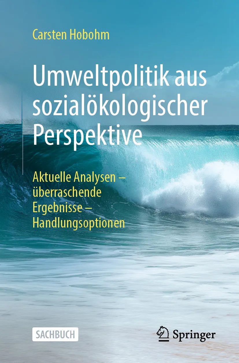 Cover: Umweltpolitik aus sozialökologischer Perspektive (E-Book) von Carsten Hobohm