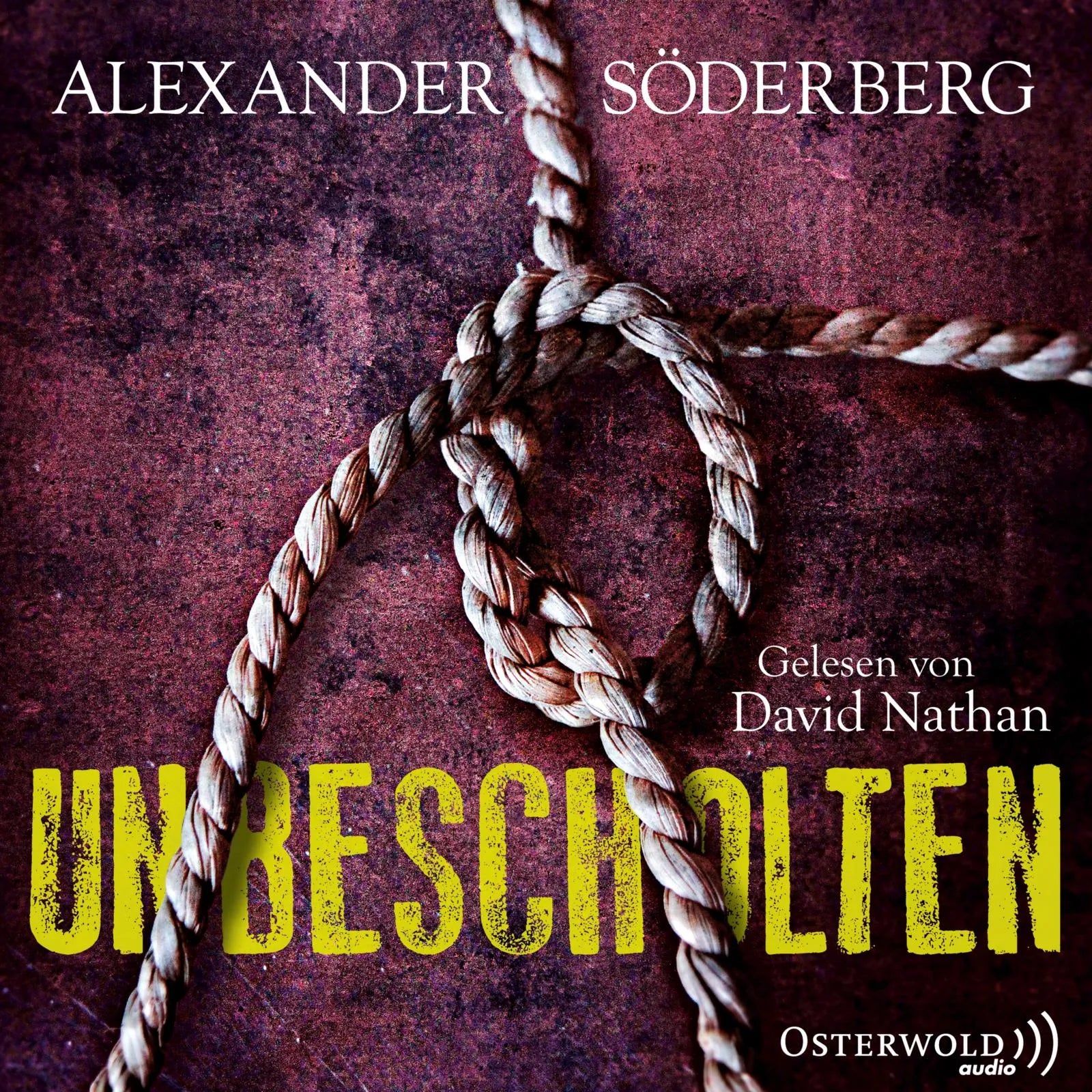 Buchcover von 'Unbescholten' - Hörbuch (CD) von Alexander Söderberg