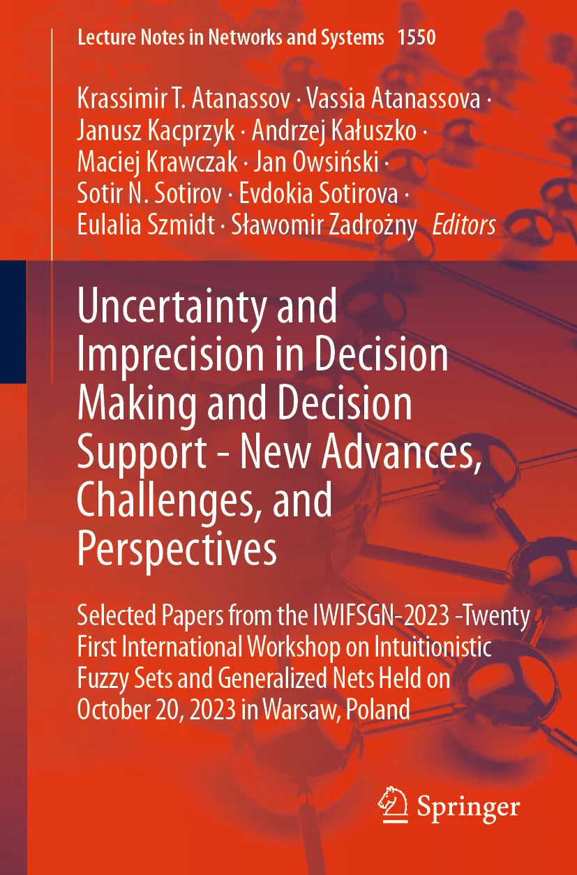 Cover: Uncertainty and Imprecision in Decision Making and Decision Support - New Advances, Challenges, and Perspectives (E-Book)