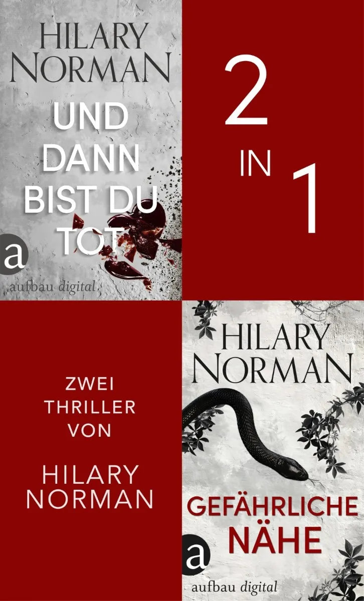 Cover: Und dann bist du tot & Gefährliche Nähe (E-Book) von Hilary Norman
