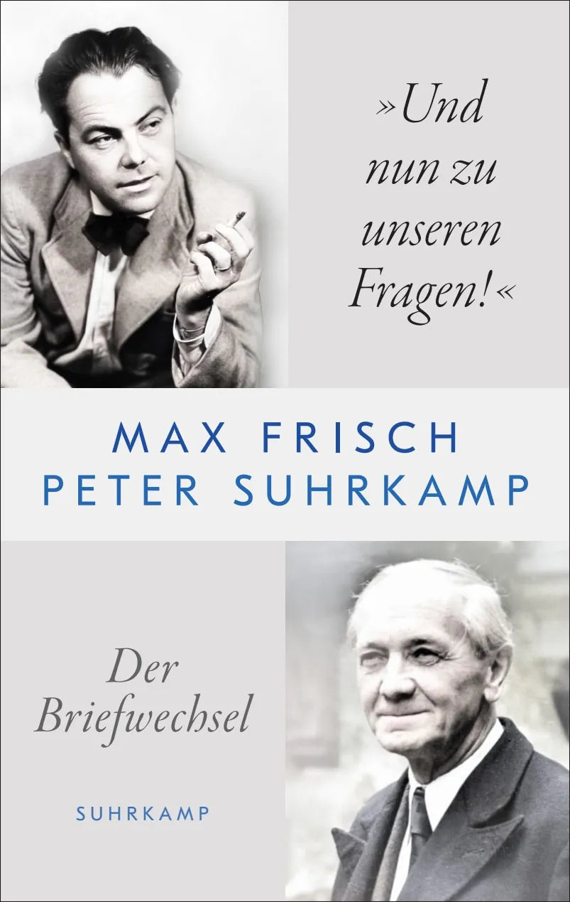 Cover: »Und nun zu unseren Fragen!« (Hardcover) von Max Frisch