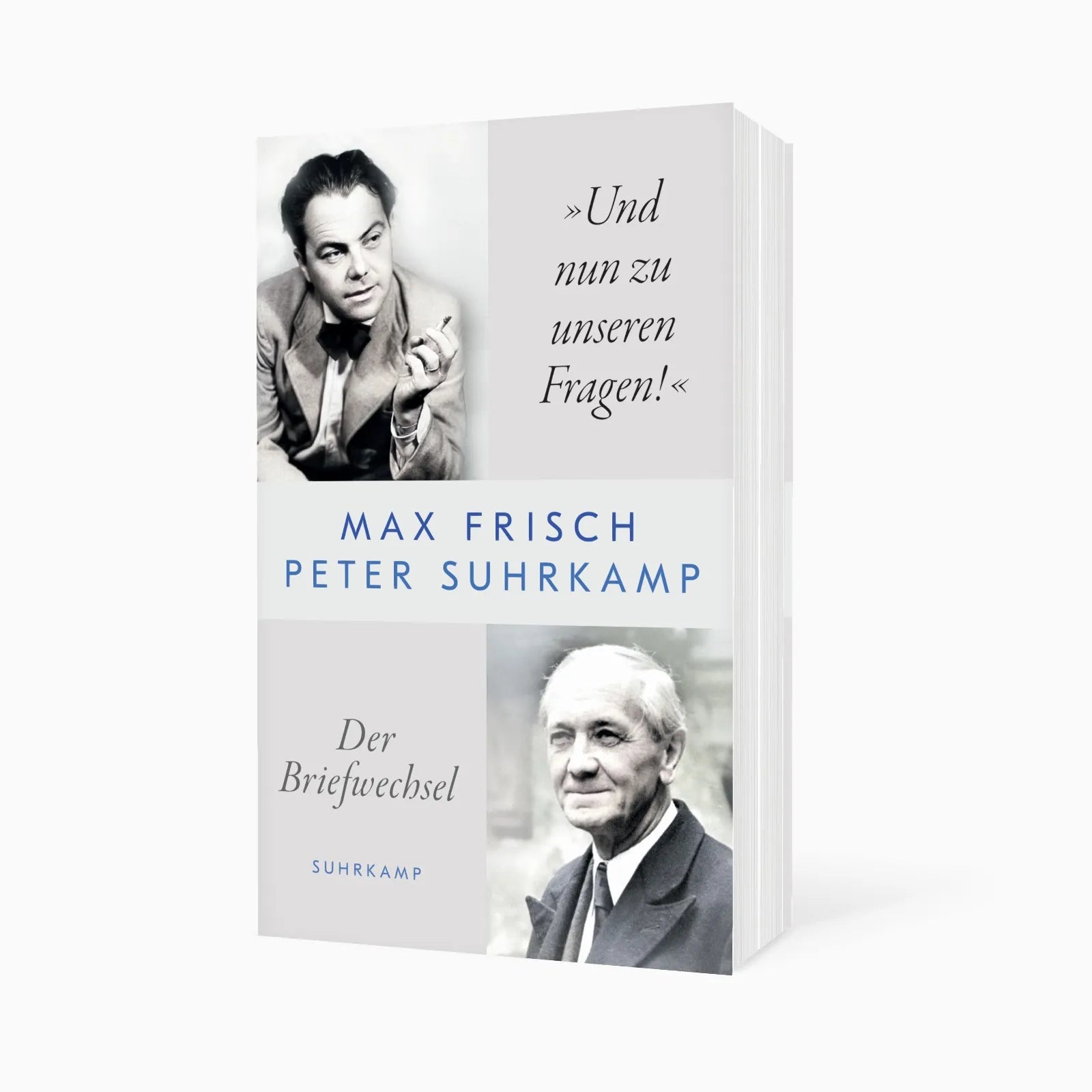 Detailansicht: »Und nun zu unseren Fragen!« (Hardcover)
