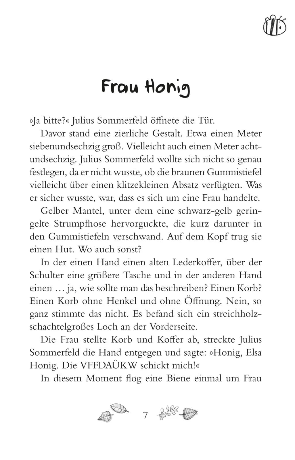 Abbildung von 'Und plötzlich war Frau Honig da'