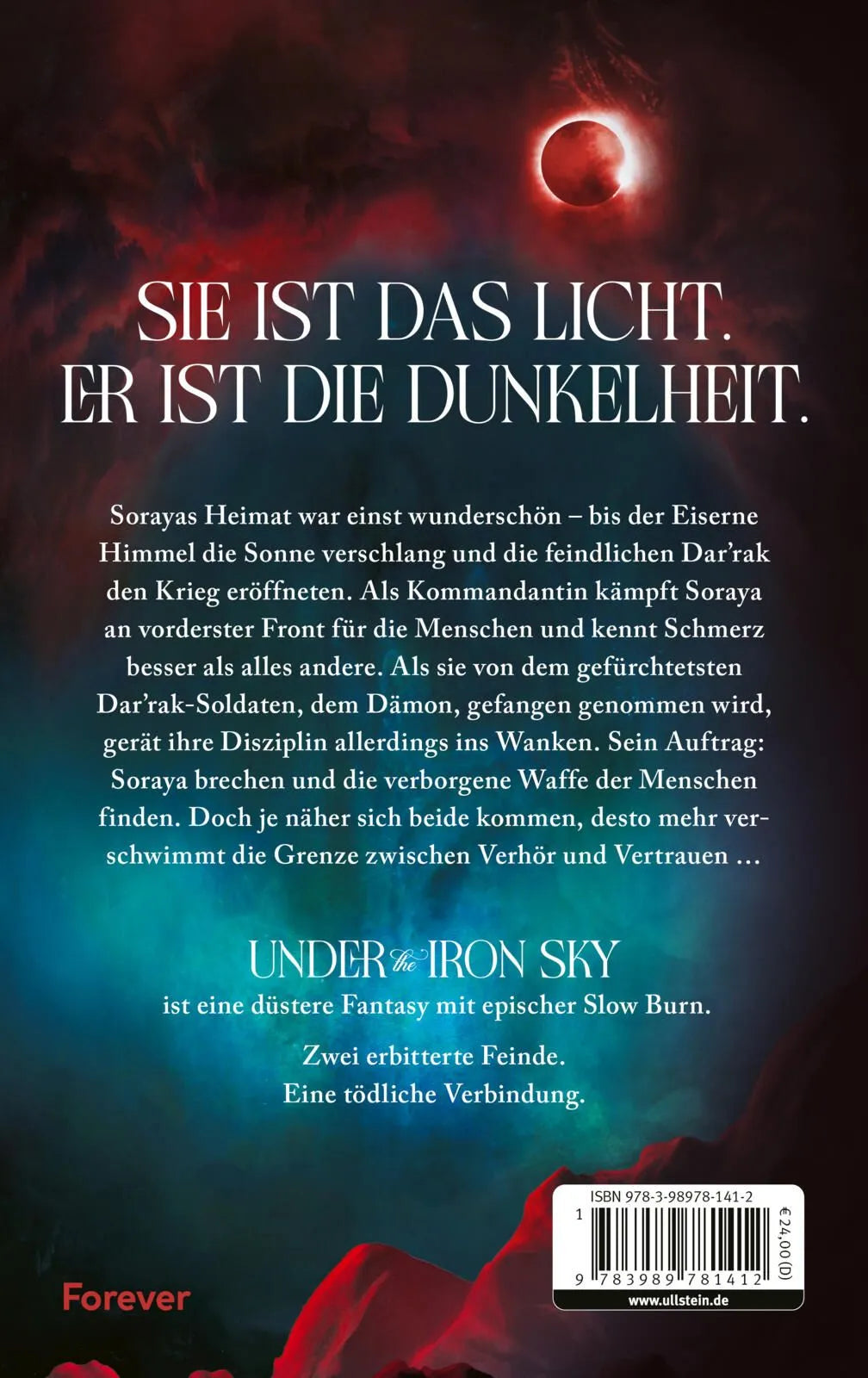 Rückseite: Under the Iron Sky (Hardcover)
