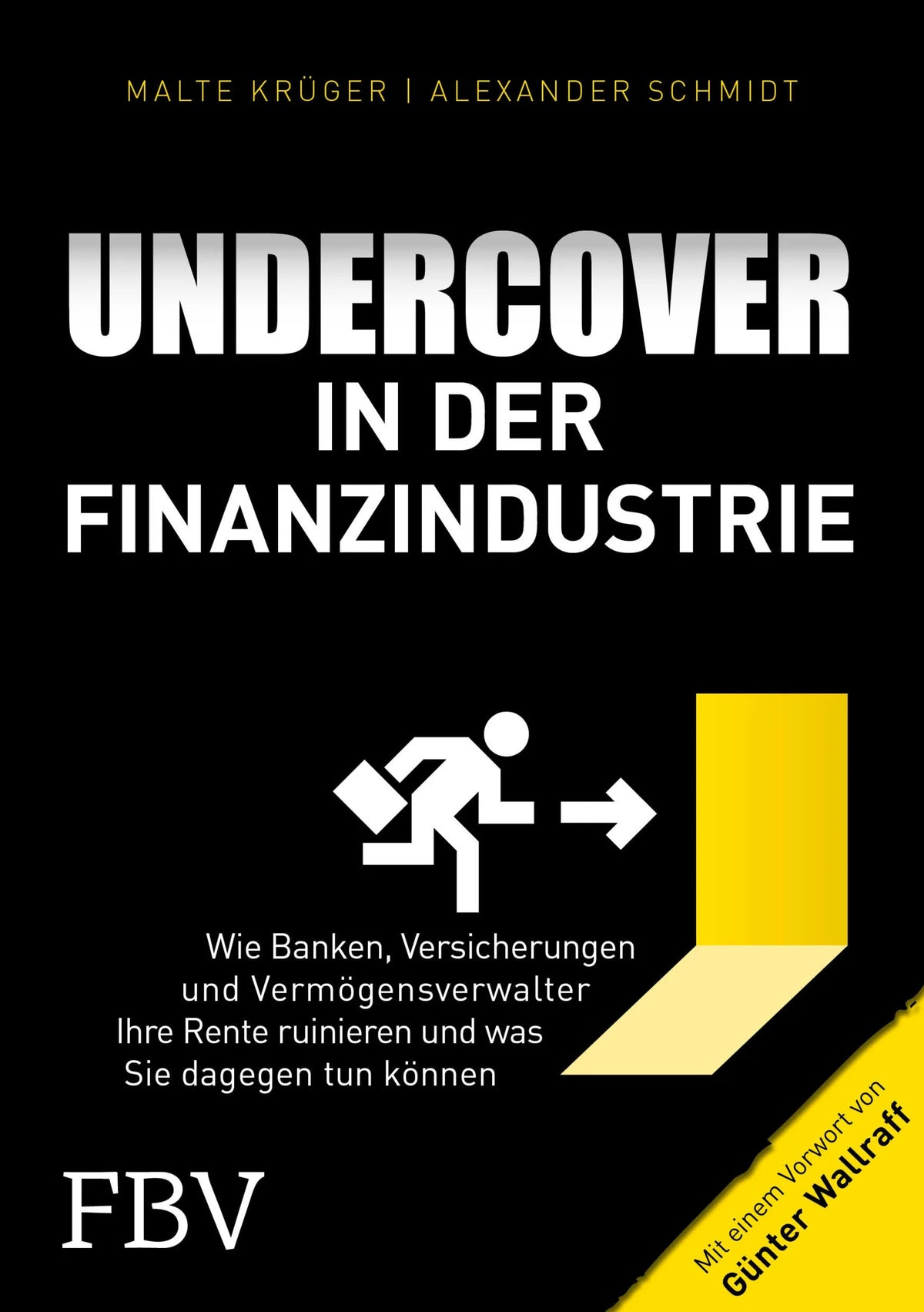 Buchcover von 'Undercover in der Finanzindustrie' - Gebundene Ausgabe von Malte Krüger