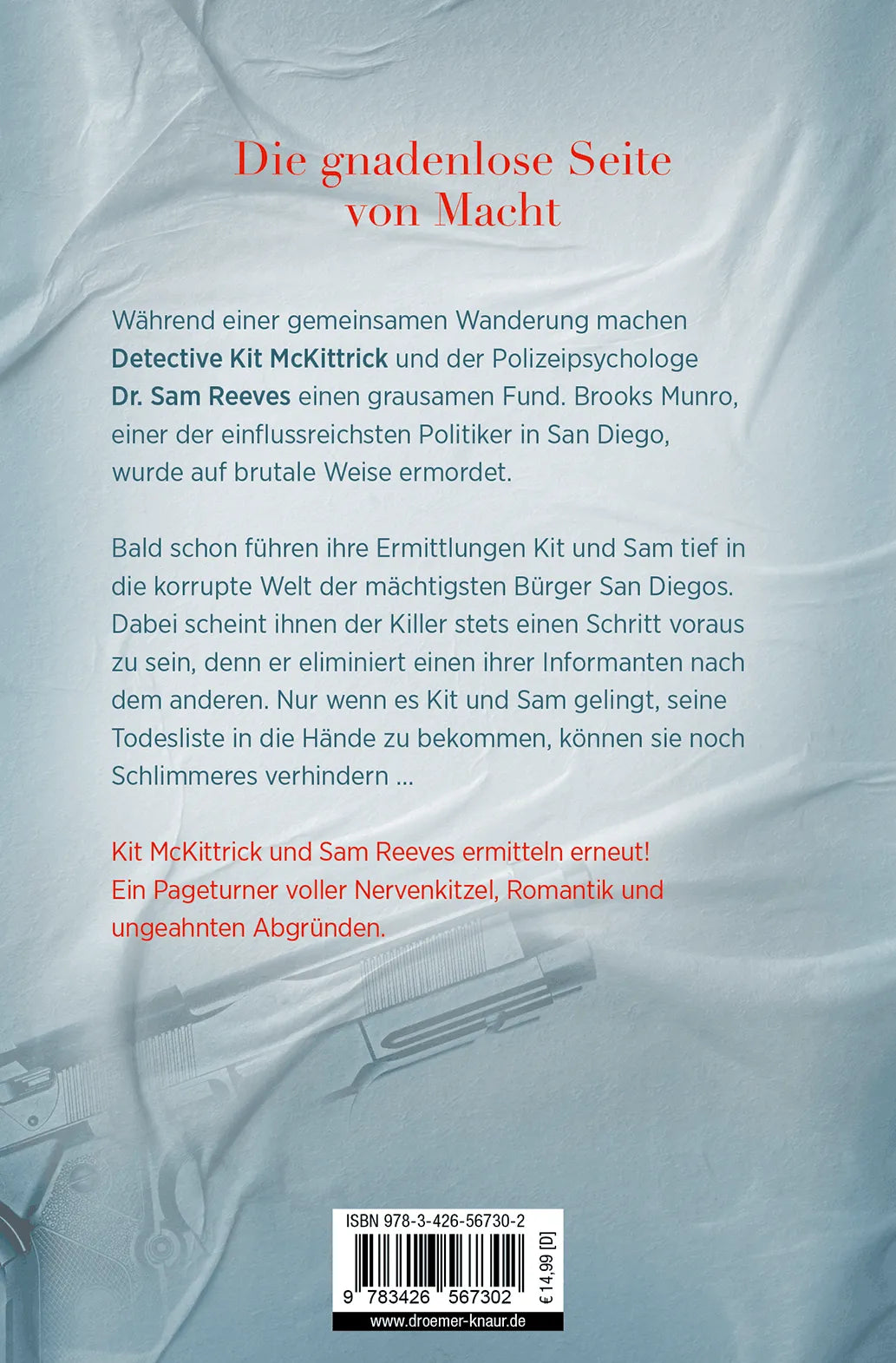 Rückseite: Unerbittliche Gier (Taschenbuch)