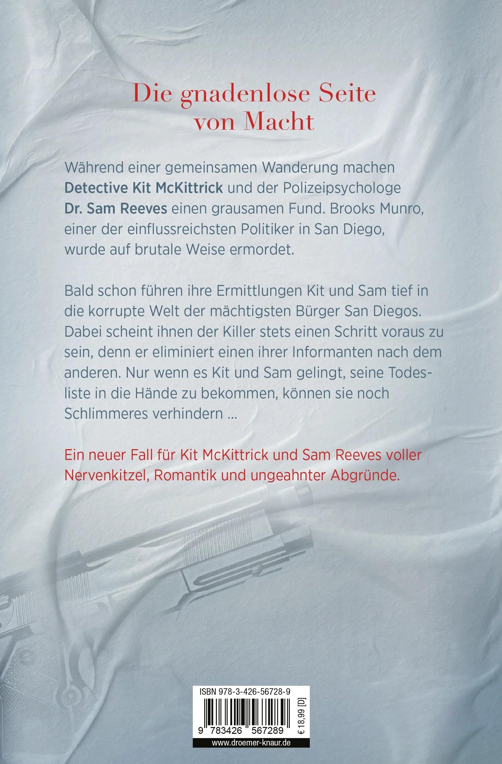 Rückseite: Unerbittliche Gier (Paperback)