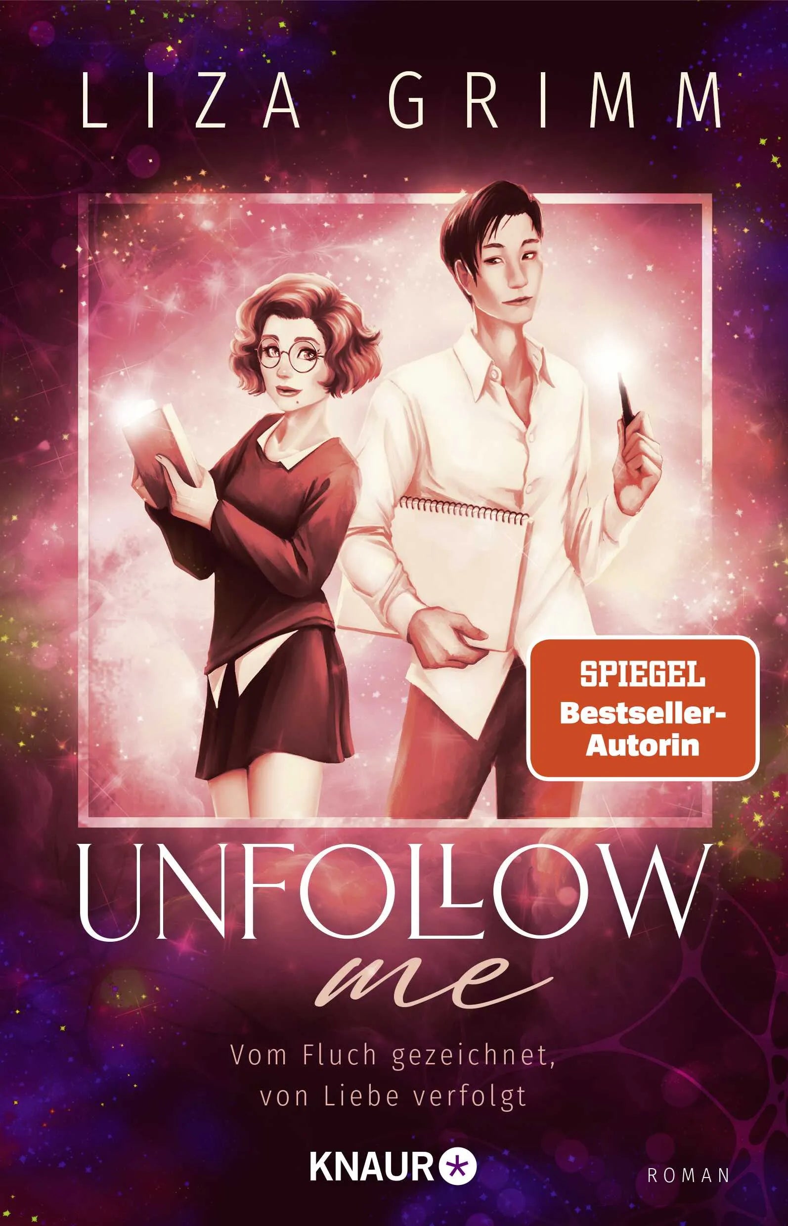 Buchcover von 'Unfollow me. Vom Fluch gezeichnet, von Liebe verfolgt' - Paperback von Liza Grimm