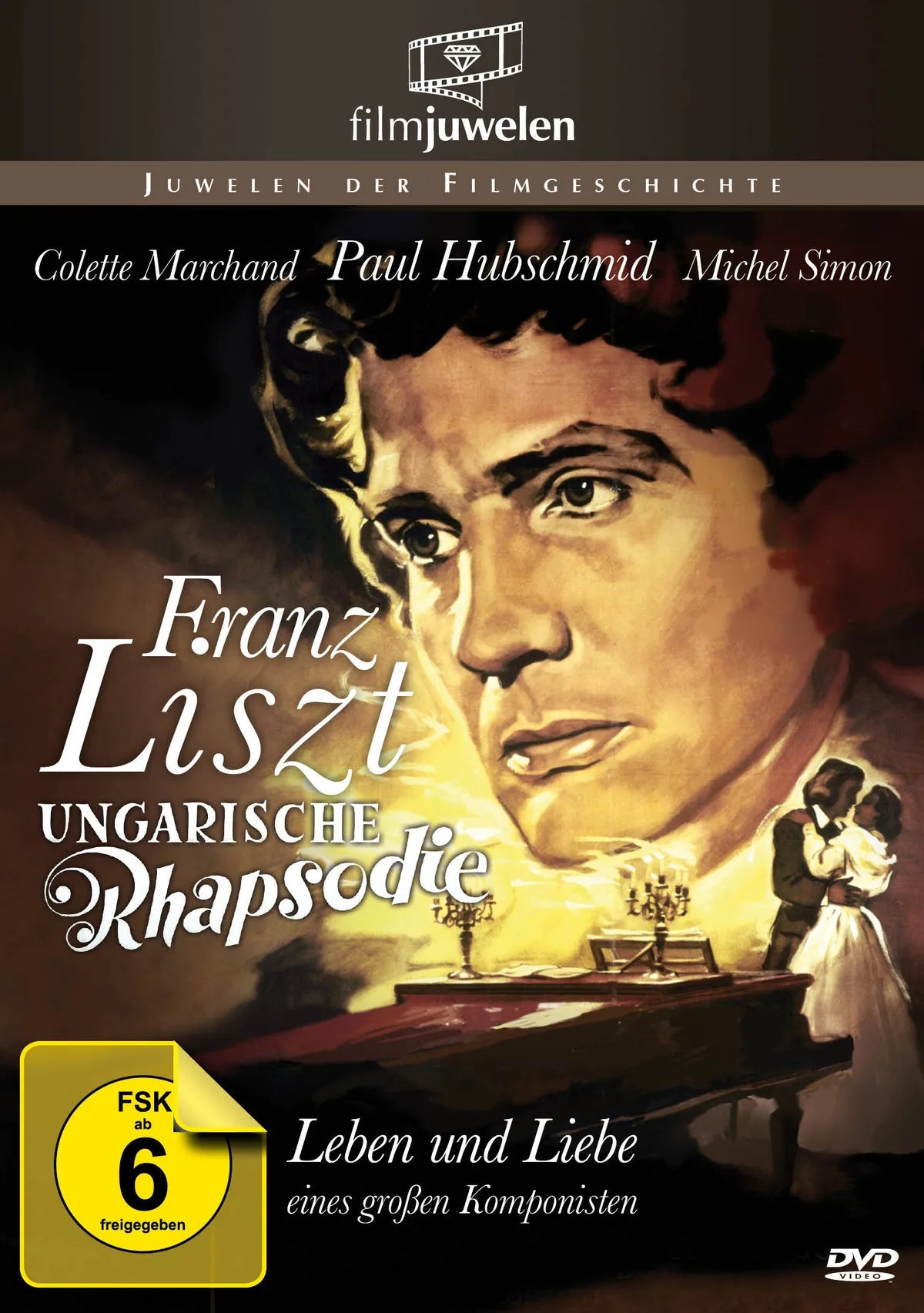 Ungarische Rhapsodie - Franz Liszts - Filmjuw... - DVD
