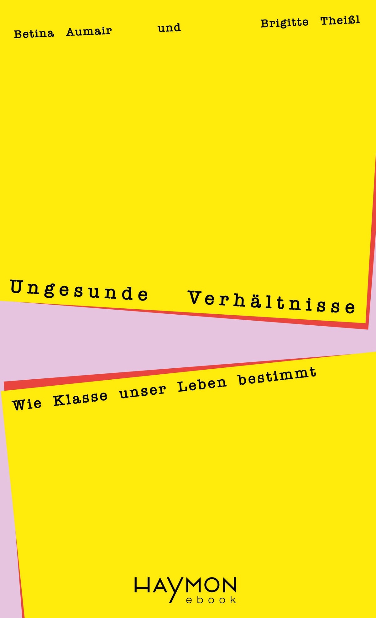 Cover: Ungesunde Verhältnisse (E-Book) von Betina Aumair