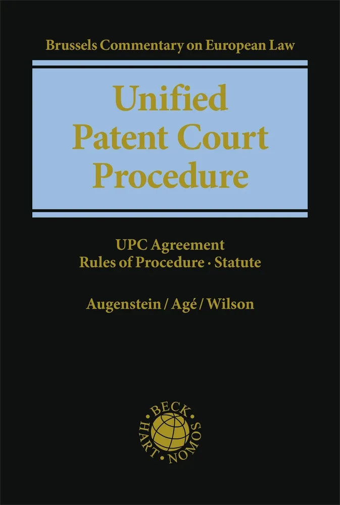 Cover: Unified Patent Court Procedure (E-Book)