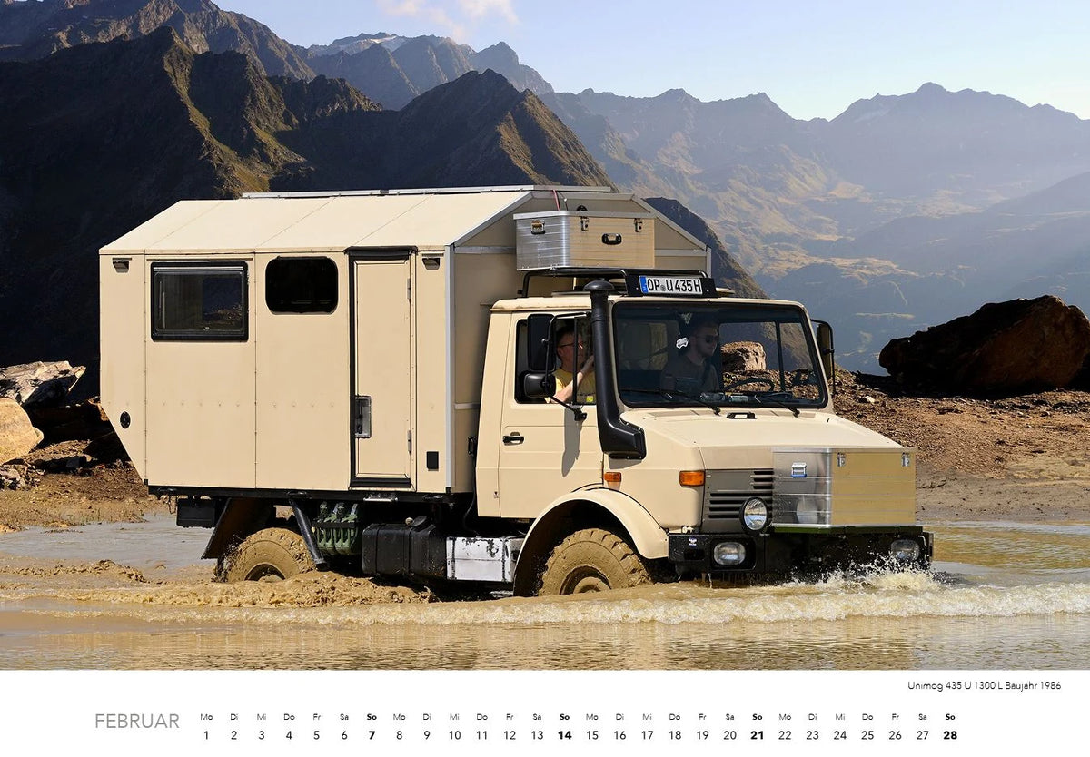 Unimog Klassiker Kalender 2027 – Ansicht