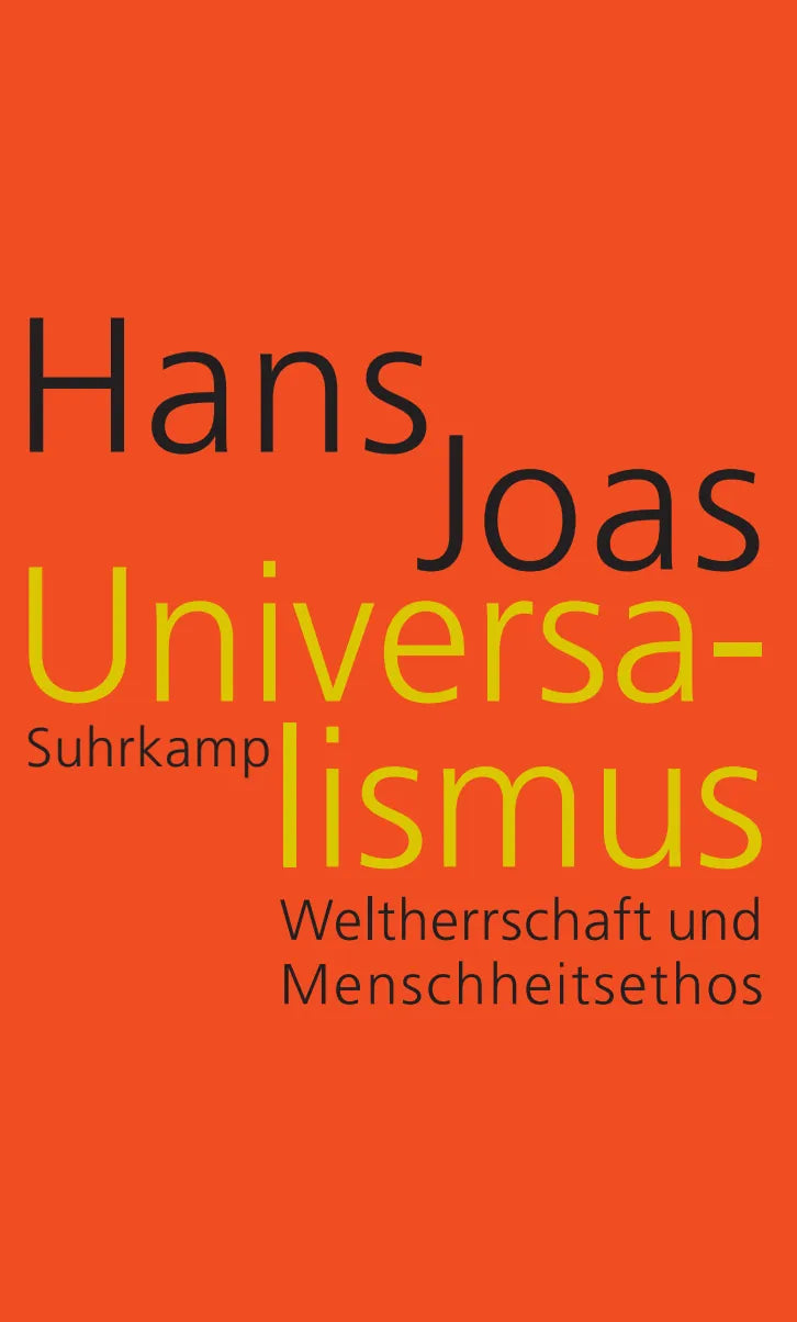 Buchcover von 'Universalismus' - Gebundene Ausgabe von Hans Joas