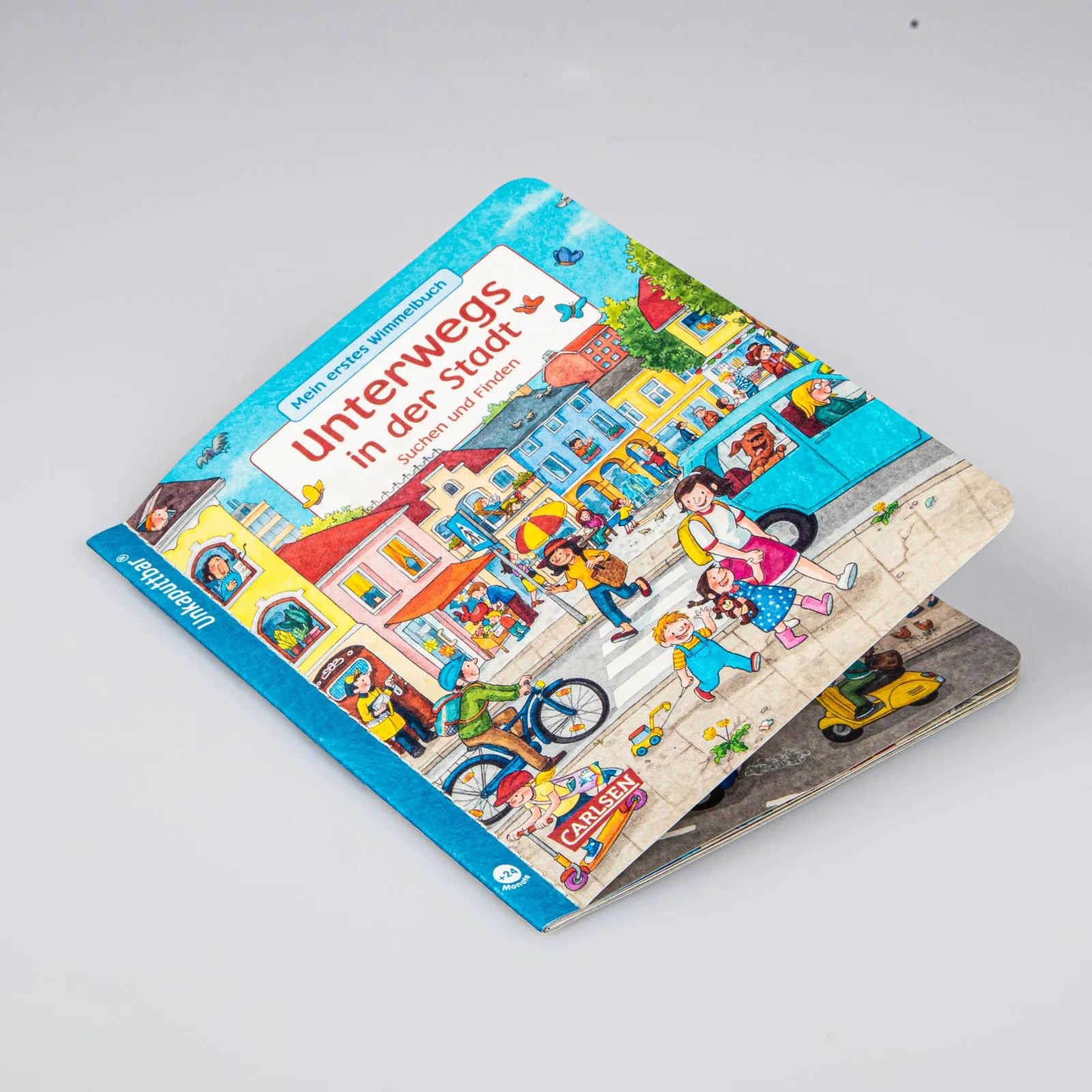 Abbildung von 'Unkaputtbar: Mein erstes Wimmelbuch: Unterwegs in der Stadt'